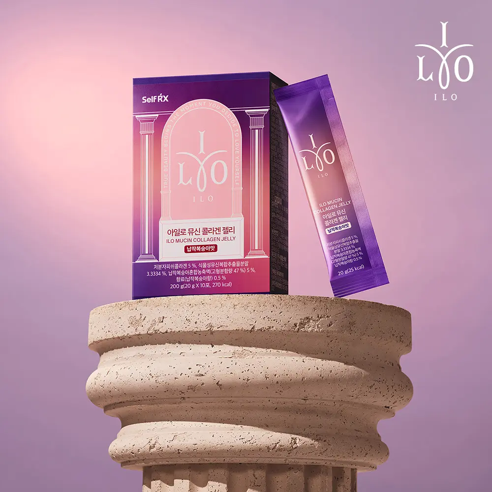 US014 ILO 美肌 4 in 1 啫喱果凍條（10條裝）*9盒 (90日套裝) Exp: 2026.09.01