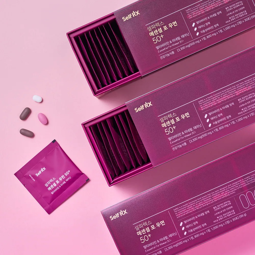 US019 Self RX 綜合維他命 - 50+女性專屬配方 (1個月份量, 30包) (有pomo 買5送1) Exp: 2027