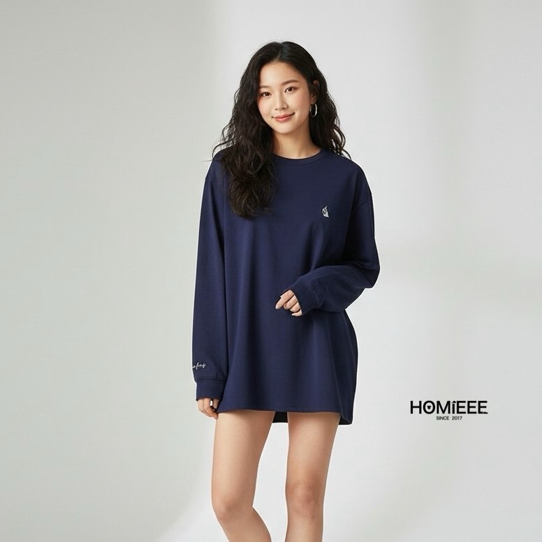 Nautica x JDZ Palm Tree 薄長袖 棕櫚樹 深藍 白色 [NTL3523]