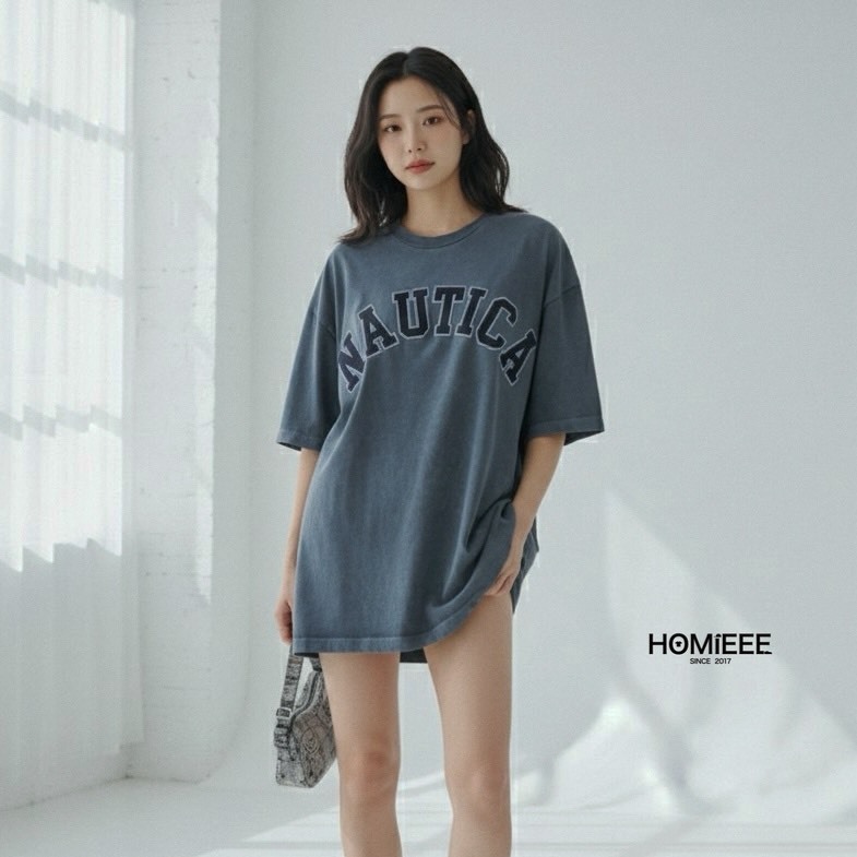 Nautica Arch Pigment Tee 短袖 水洗 做舊 寬鬆 [NTS3603]