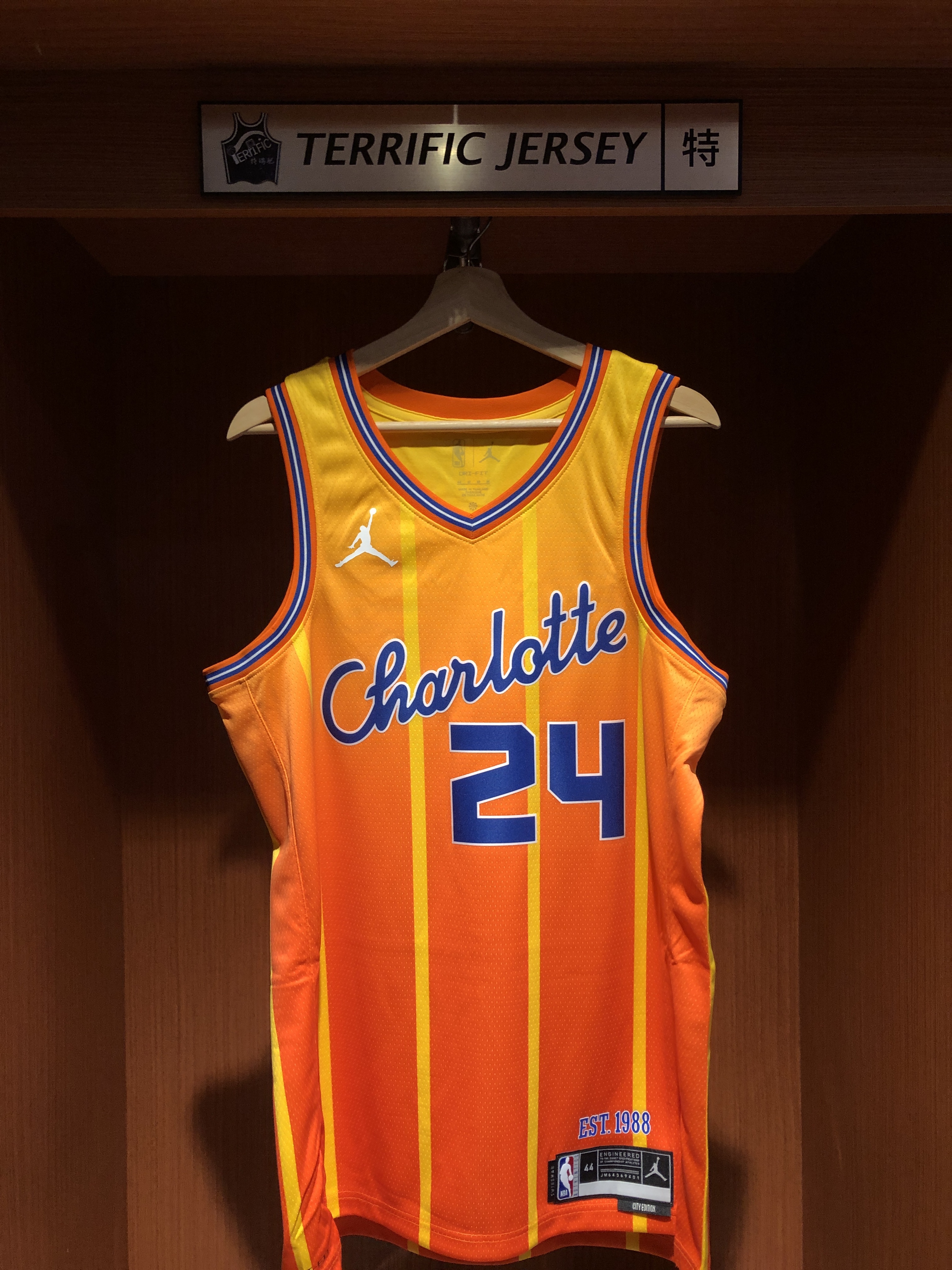 NBA球衣 Brandon Miller 夏洛特黃蜂城市 25-26 City Jordan Swingman 球迷版 熱轉印 全新