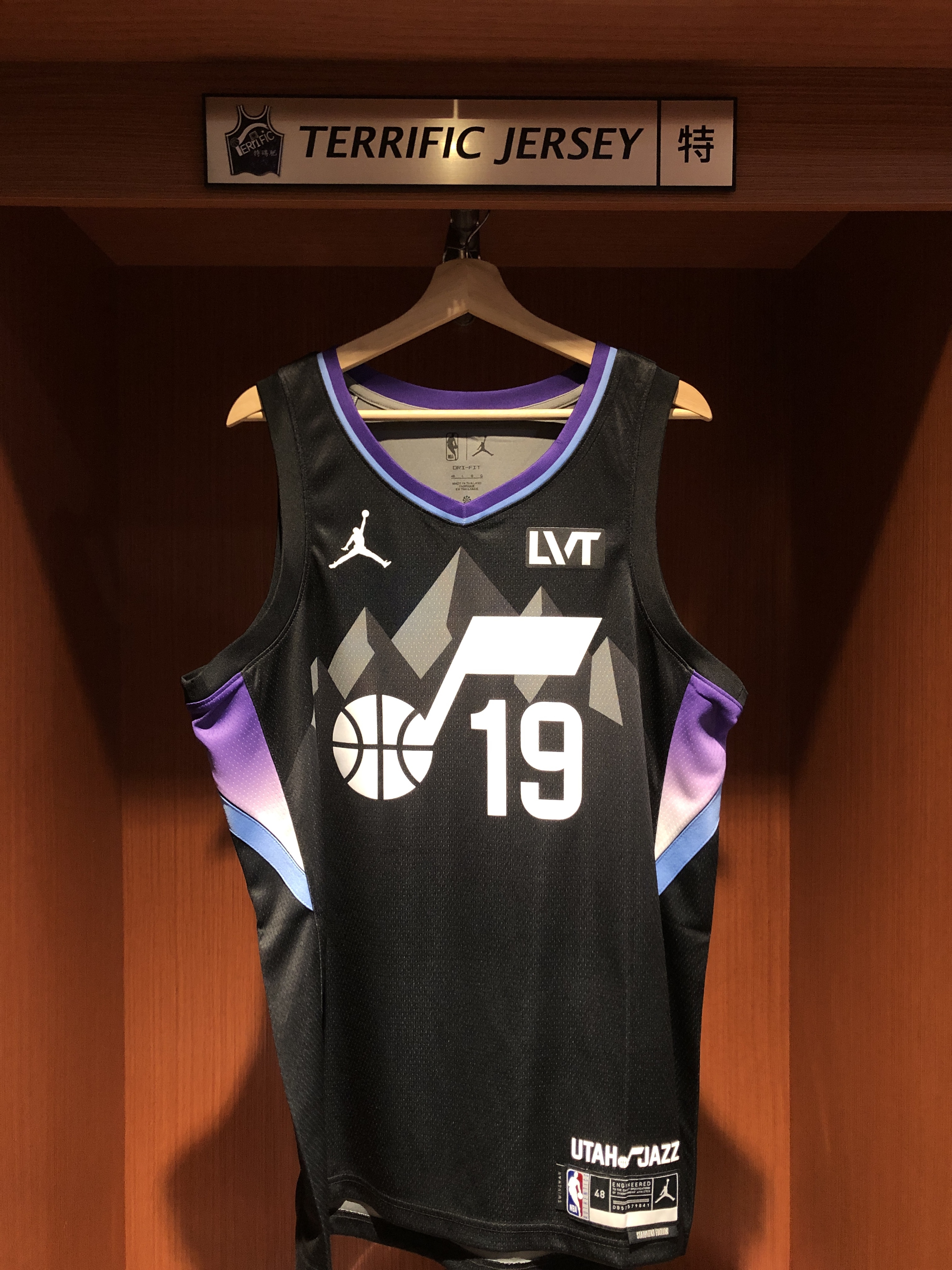 NBA球衣 Ace Bailey 猶他爵士黑 Statement Jordan Swingman 球迷版 熱轉印 含贊助商標 全新