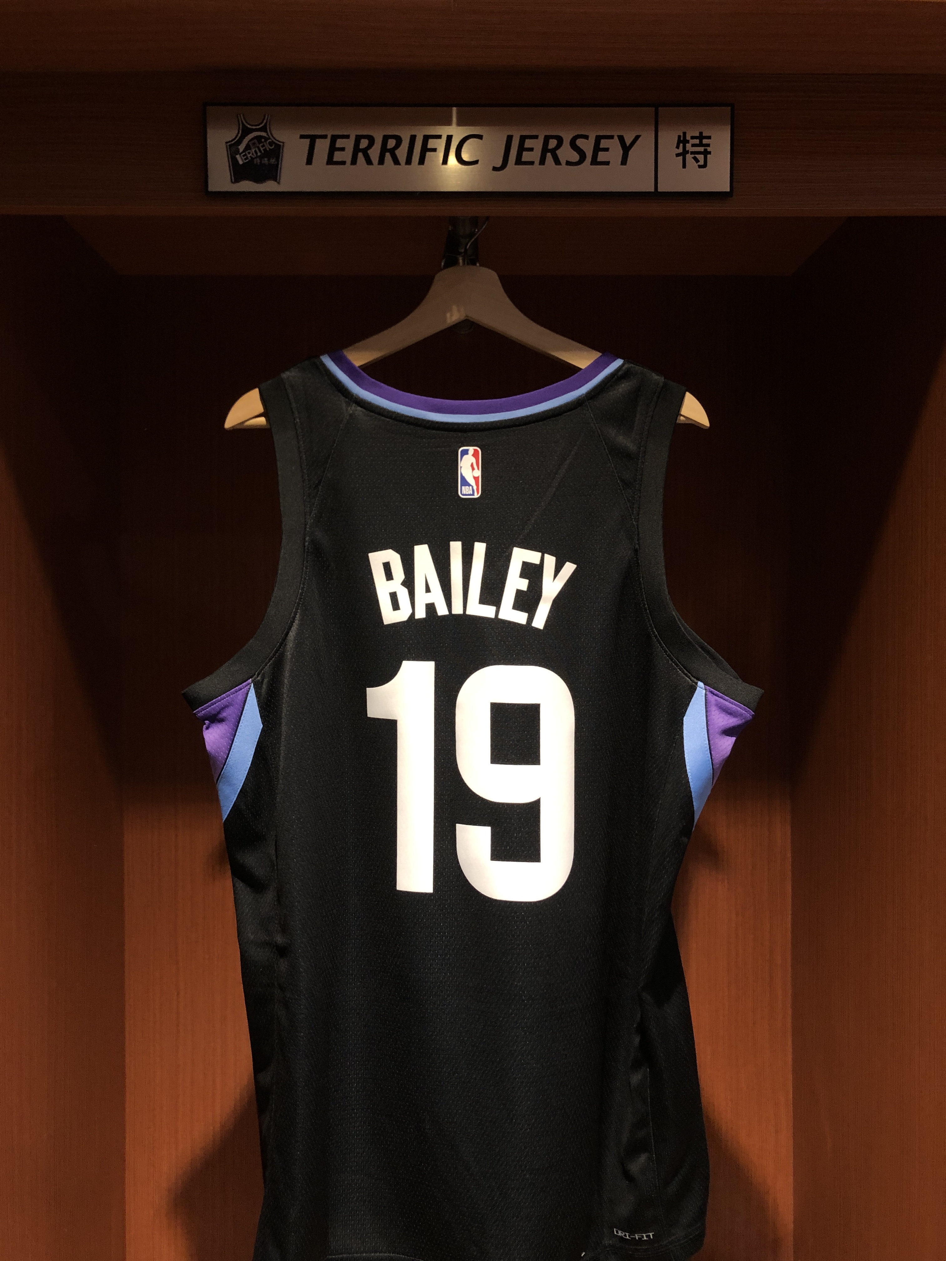 NBA球衣 Ace Bailey 猶他爵士黑 Statement Jordan Swingman 球迷版 熱轉印 含贊助商標 全新