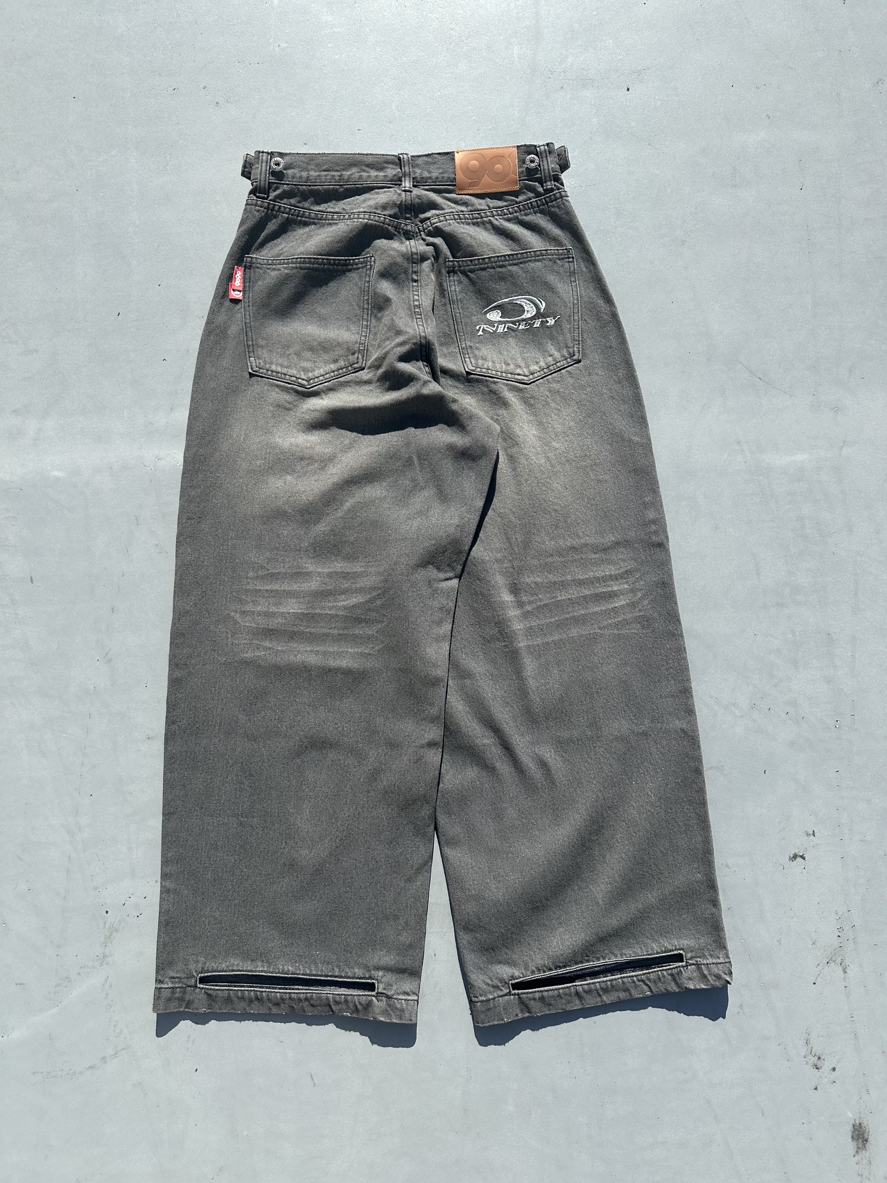 No Drag Slub Buggy Denim Pants