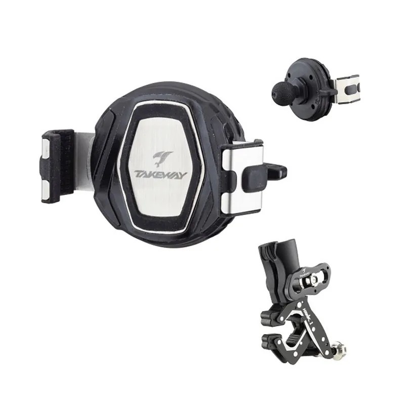 TAKEWAY 黑隼2 Hawk1/2 夾式 二代手機支架(全組)
