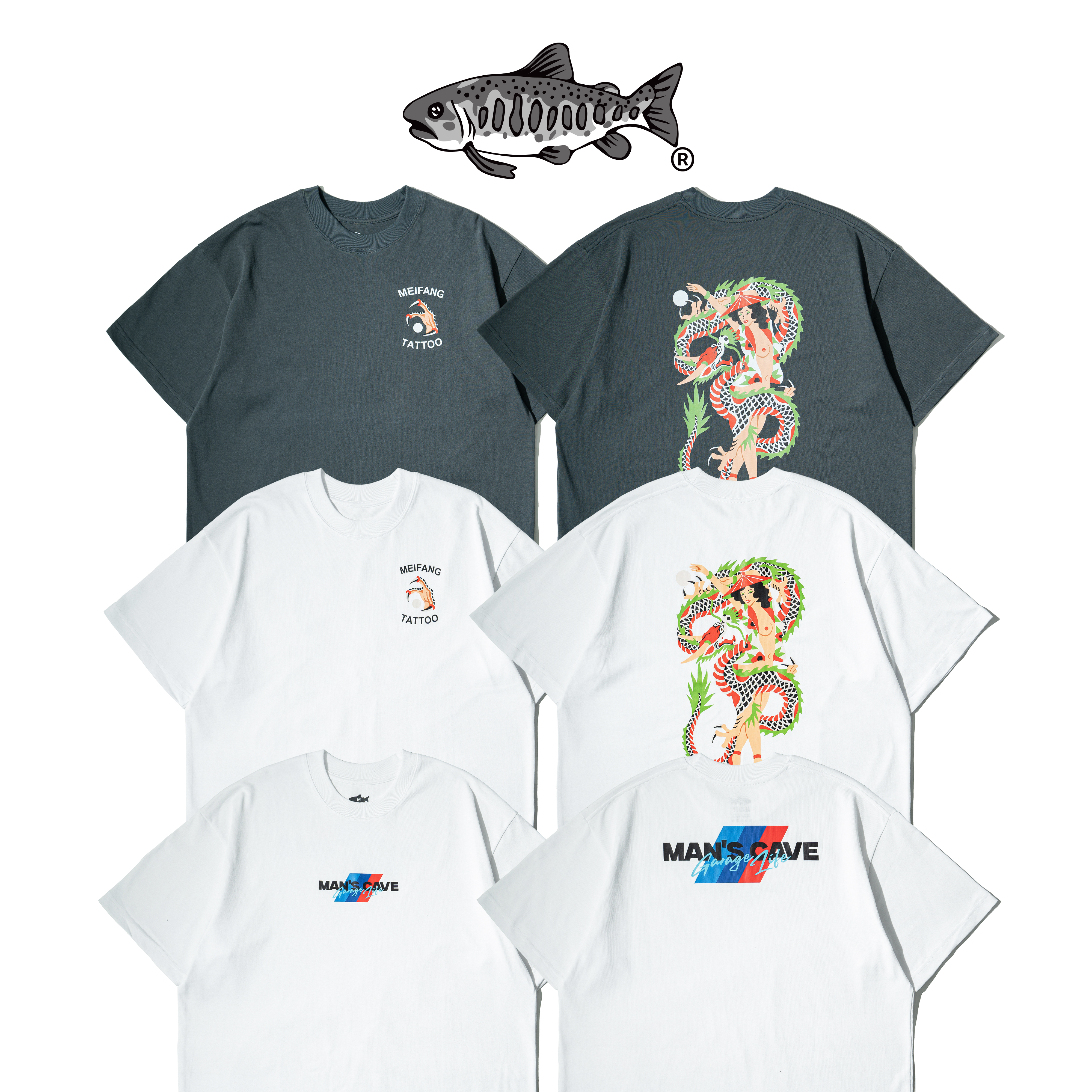 AGILITY x Friendly Shop Collaboration Tee 友好 [RS6-FS]