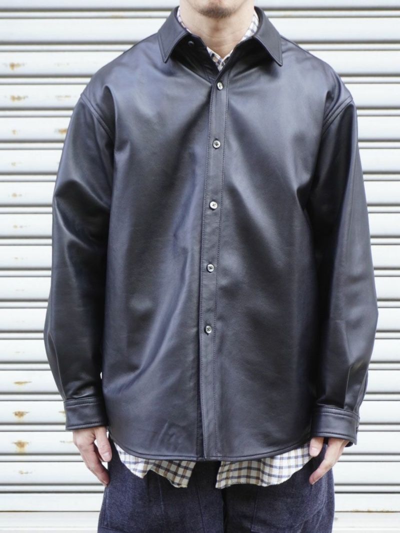 UNIVERSAL PRODUCTS LEATHER SHIRTS JACKET