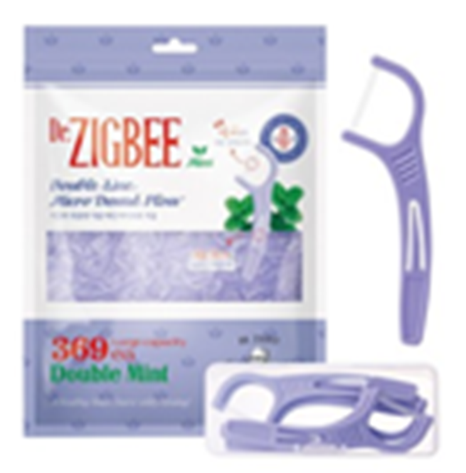 US141 Zigbee 雙線微米牙線棒 (一包369枝、內含便攜盒一個)