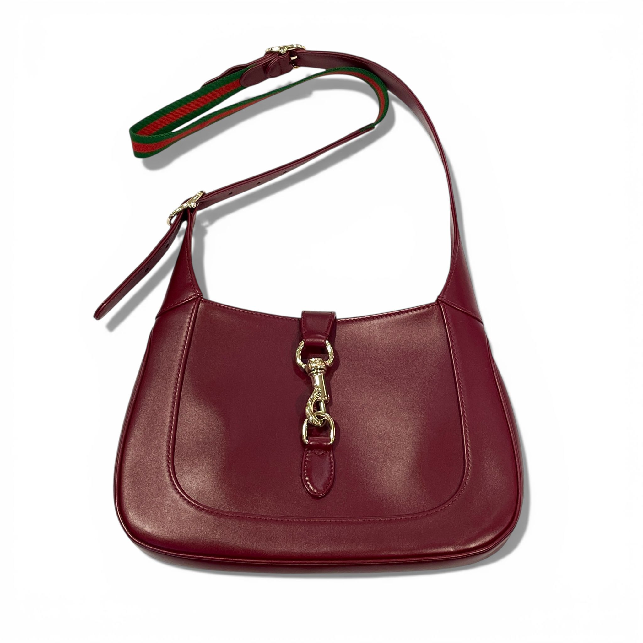 限時特價❣️全新GUCCI單肩/斜背包  JACKIE 1961 ROSSO ANCORA 紅色油蠟皮 #BRAND NEW #香榭站正品