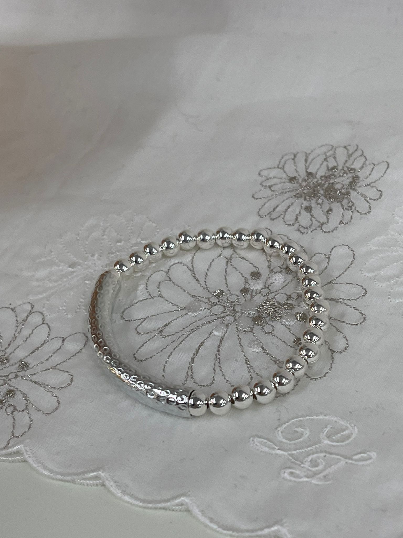 sl13067/925泰銀小蛇紋手鏈10g