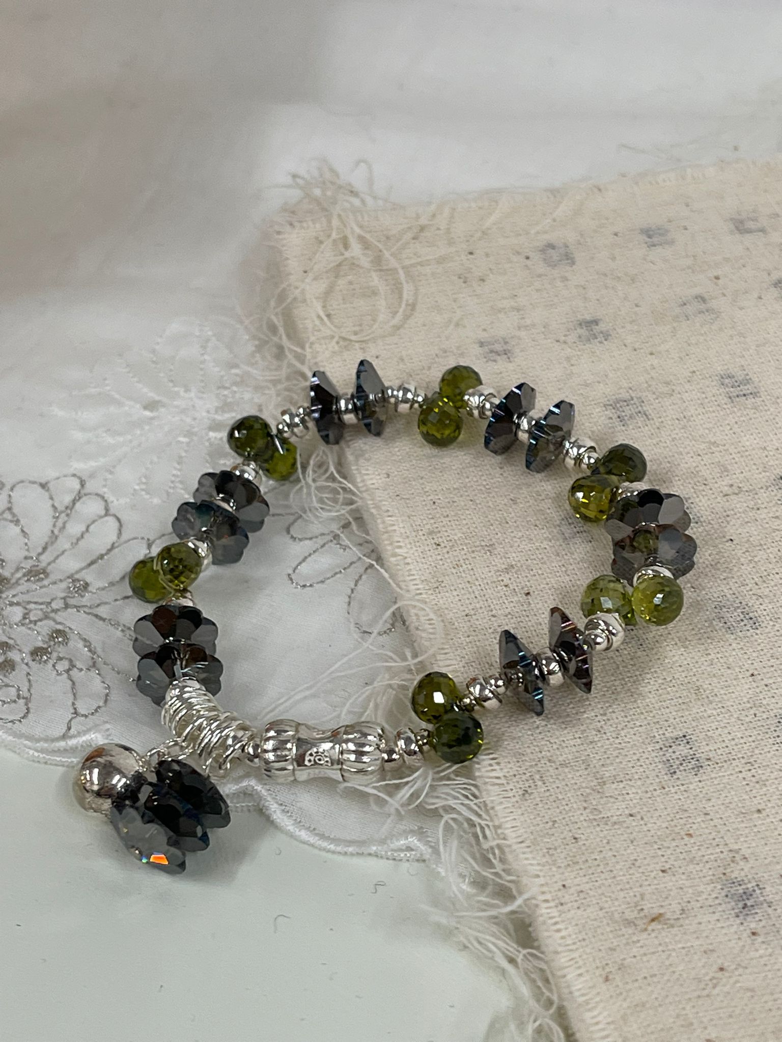 sl13078/925施華洛小性格手鏈