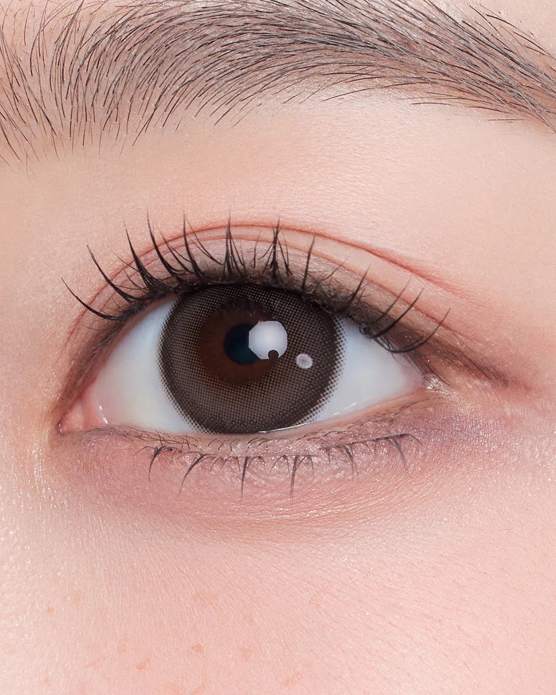 [月拋] CHUU LENS Milk & Tea 13.8 1 Month Cream Choco 奶油可可｜月拋彩妝隱形眼鏡｜每盒2片