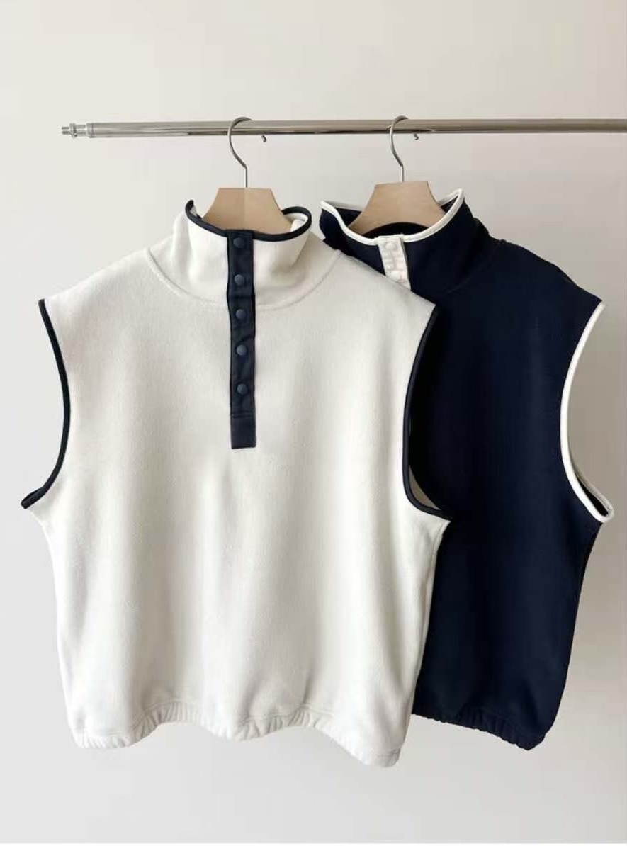 🌿Fleece 企領背心