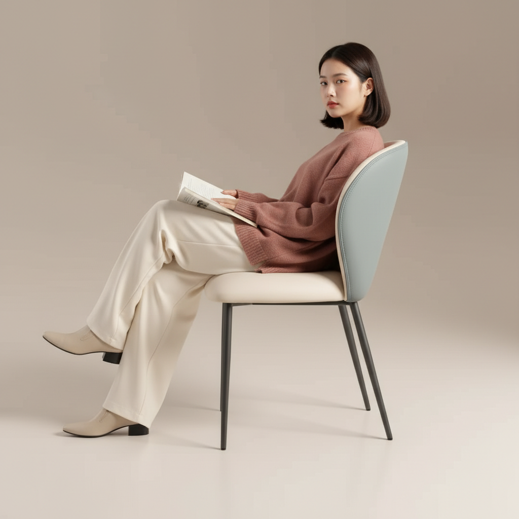 瑞秋 | 粉彩珍珠 |餐椅