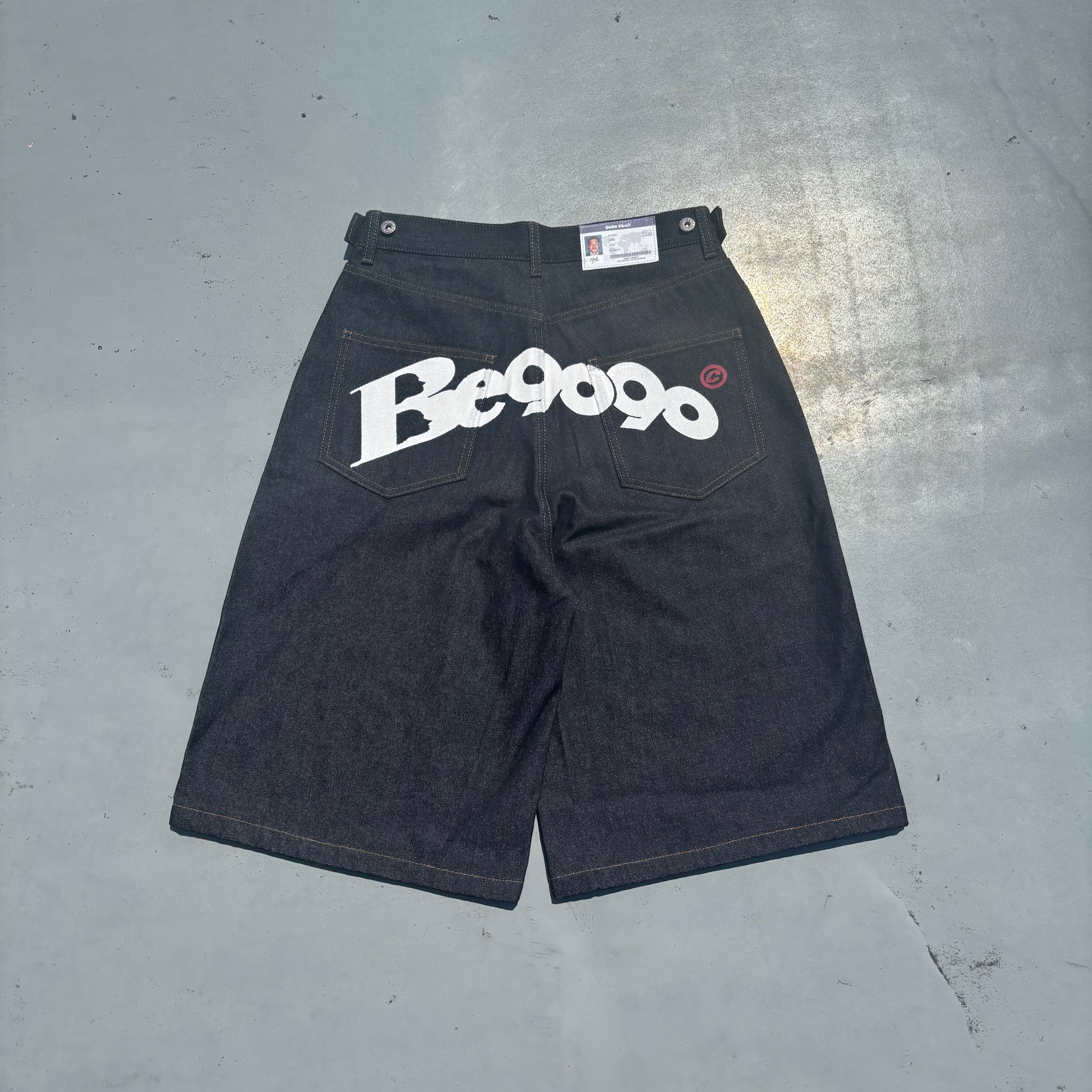 Beck × 9090 OG Logo Jorts