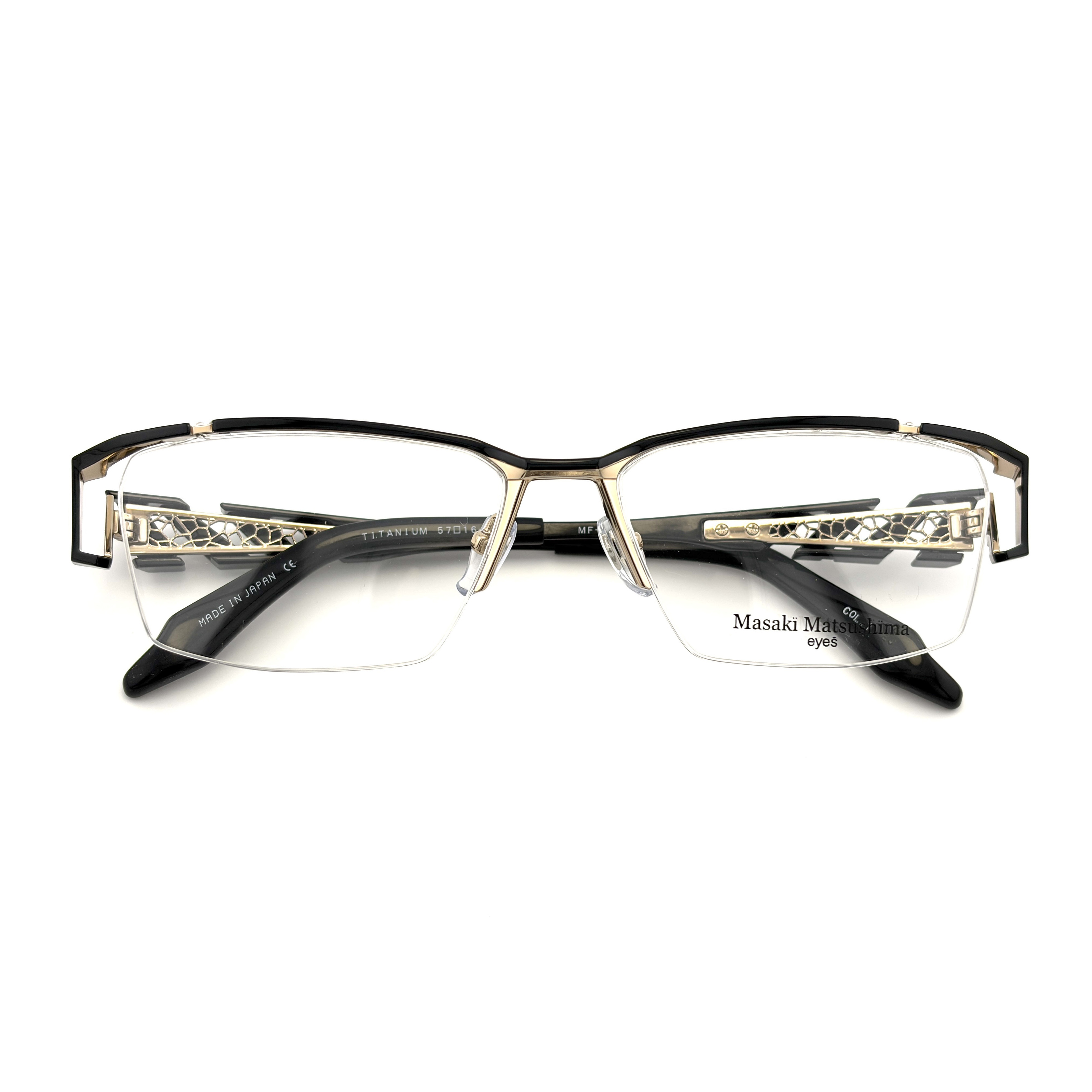【Masaki】MF1314 C1 半框光學眼鏡#日本製鈦金屬