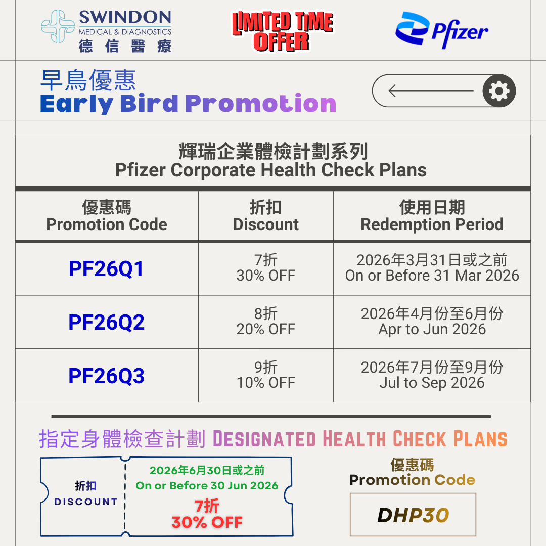 【輝瑞】企業體檢計劃 C