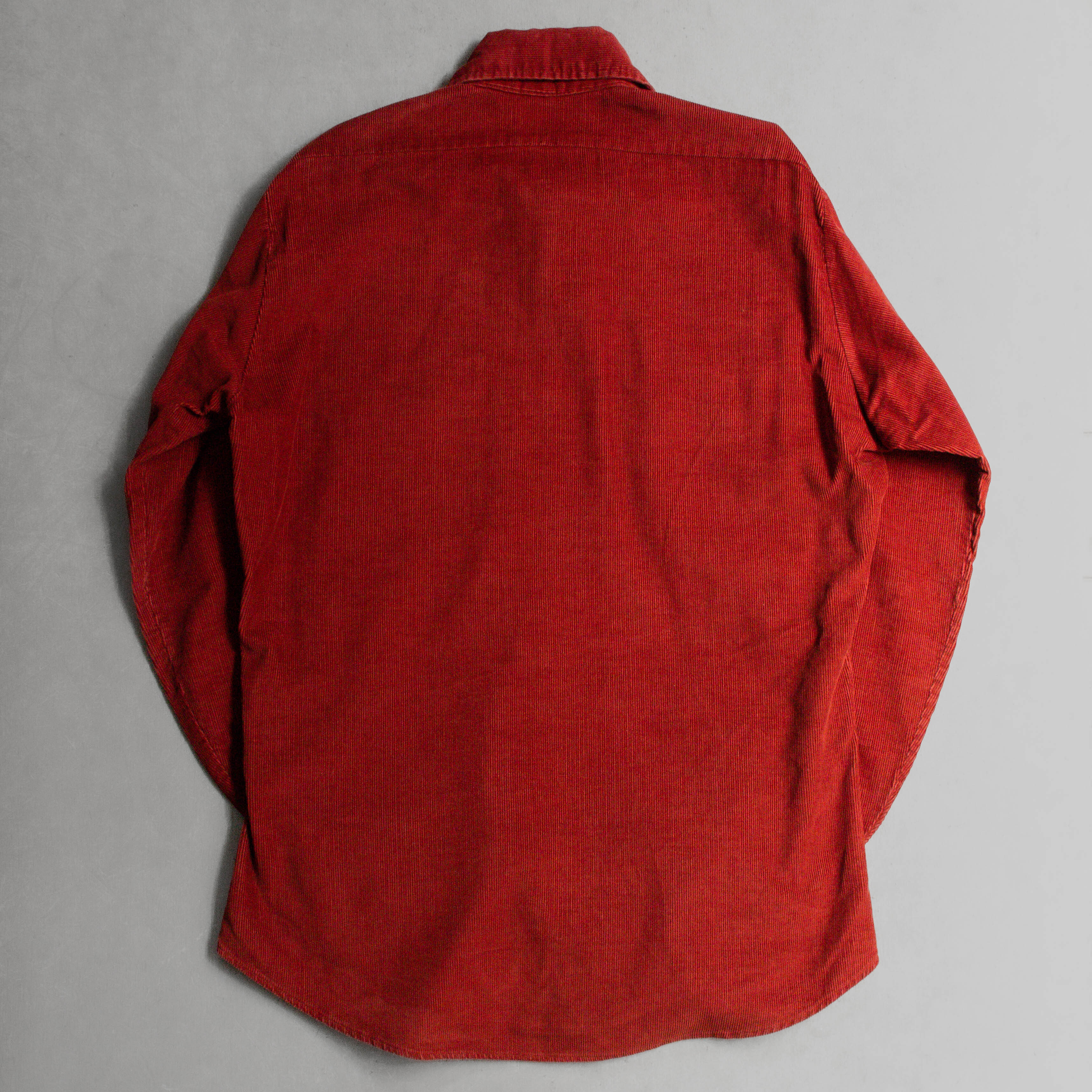 LEVIS BIG E CORDUROY SHIRT 美國製 酒紅 燈芯絨 箭領 長袖 襯衫