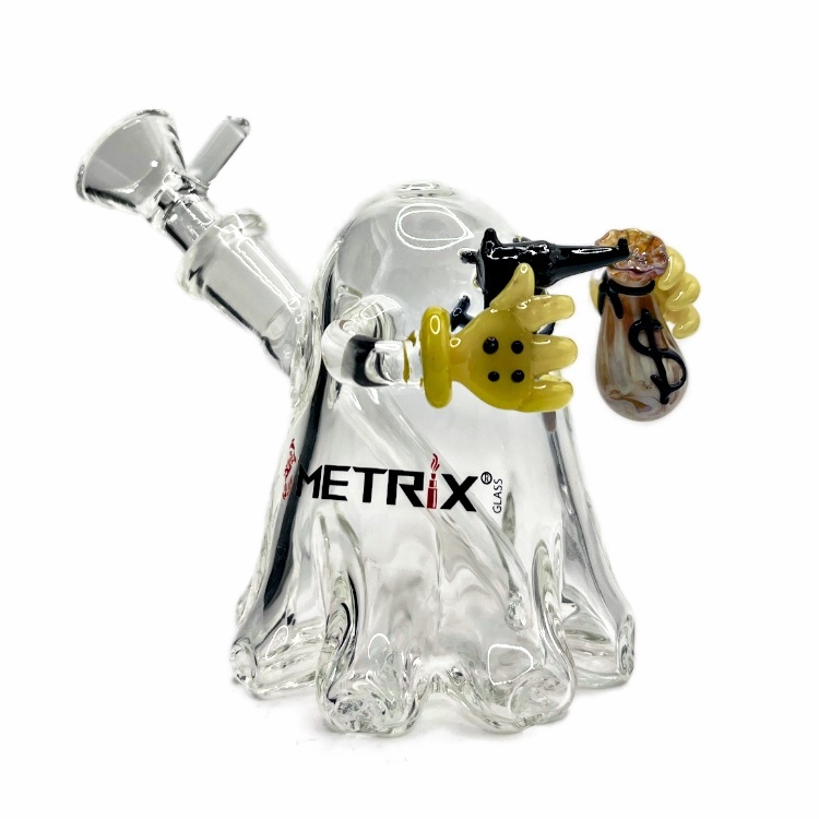 Trap Ghost Glass Dab Rig 陷阱小鬼玻璃水煙壺