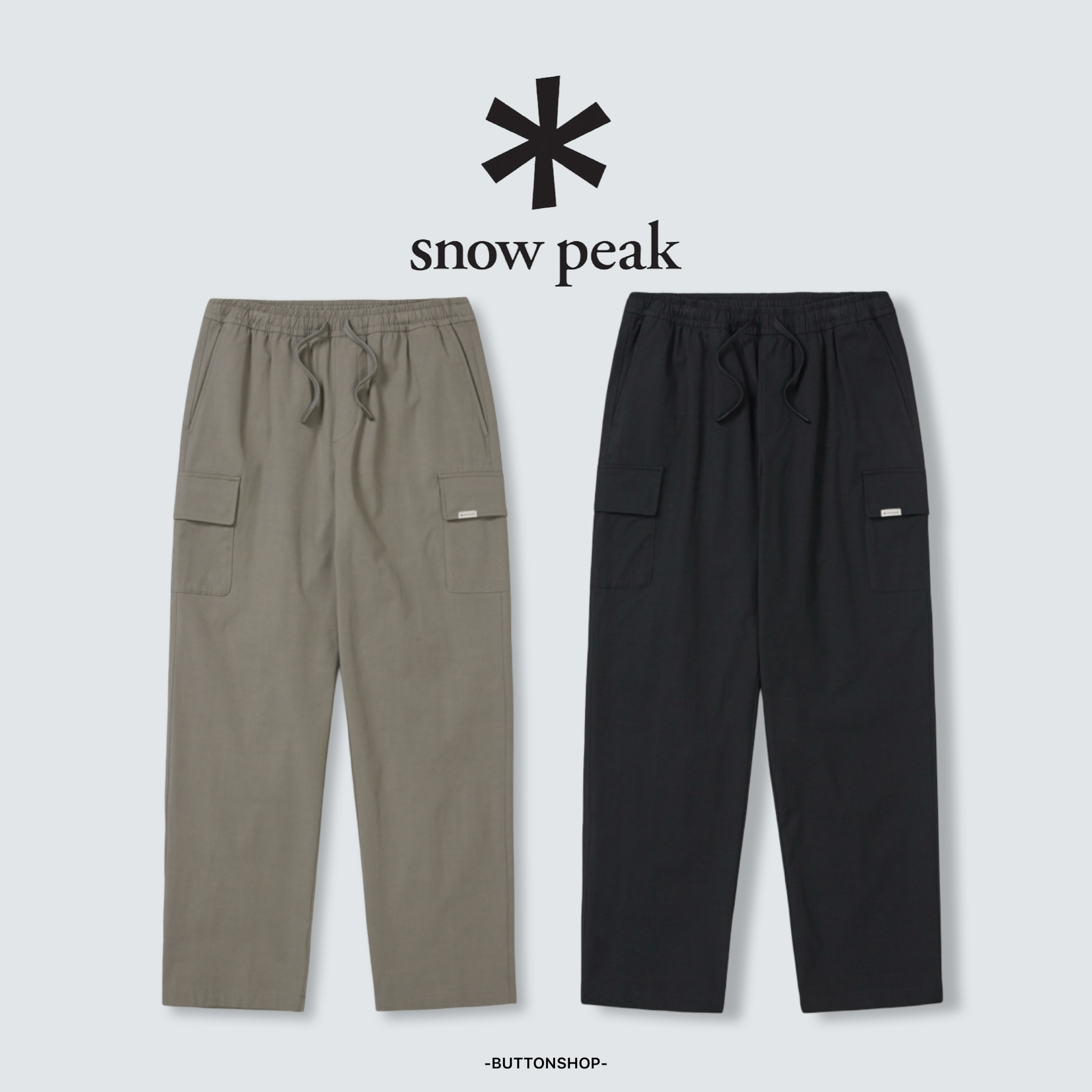 【SnowPeak 雪峰春季新品限時開團🔥 2/6 晚上12:00準時收單～】snow peak Clend Straight Pants Clend 防曬 直筒褲 S26SMDPT12