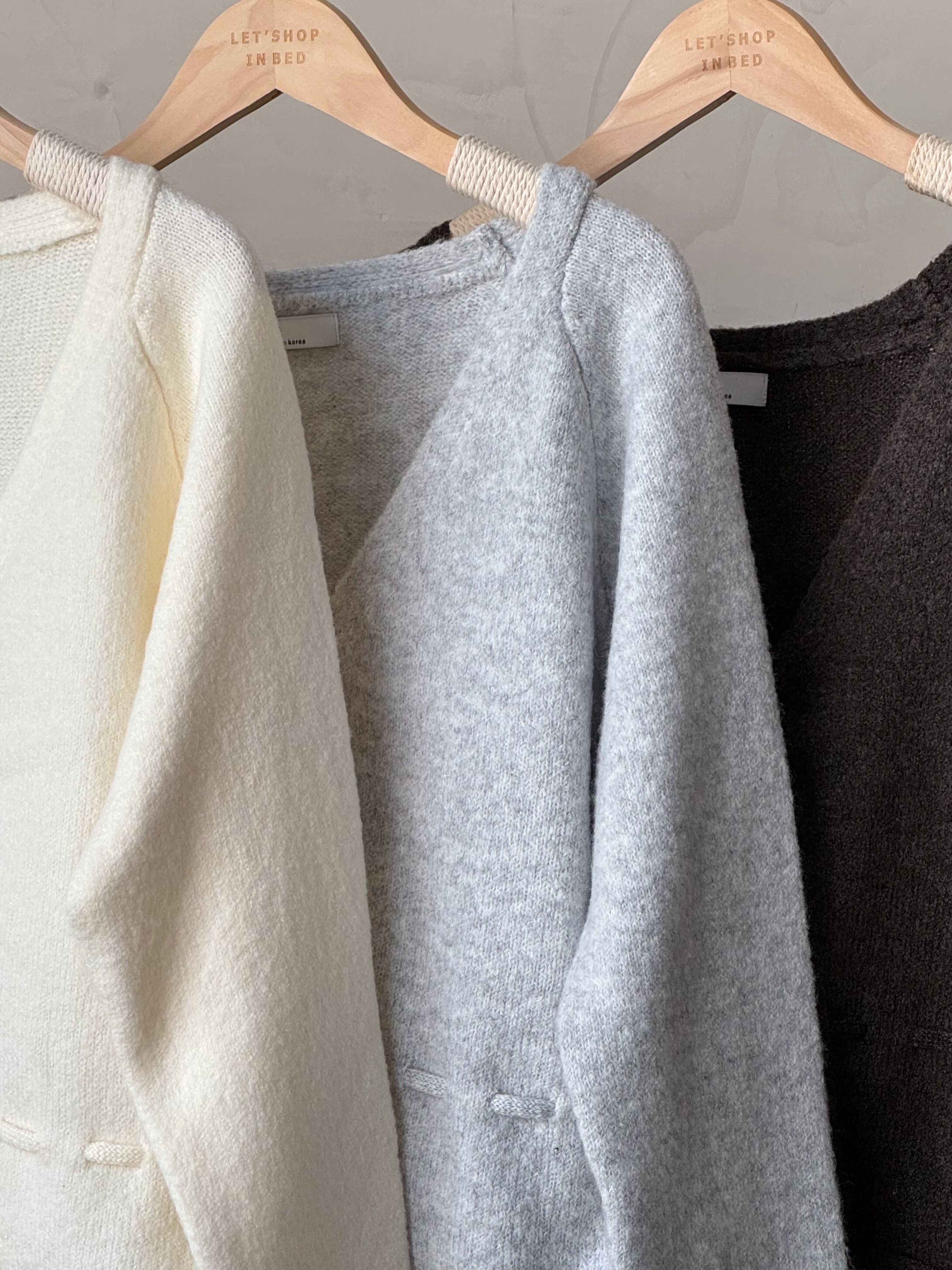 KR470 氣質綁帶收腰開衫上衣TOP-3色