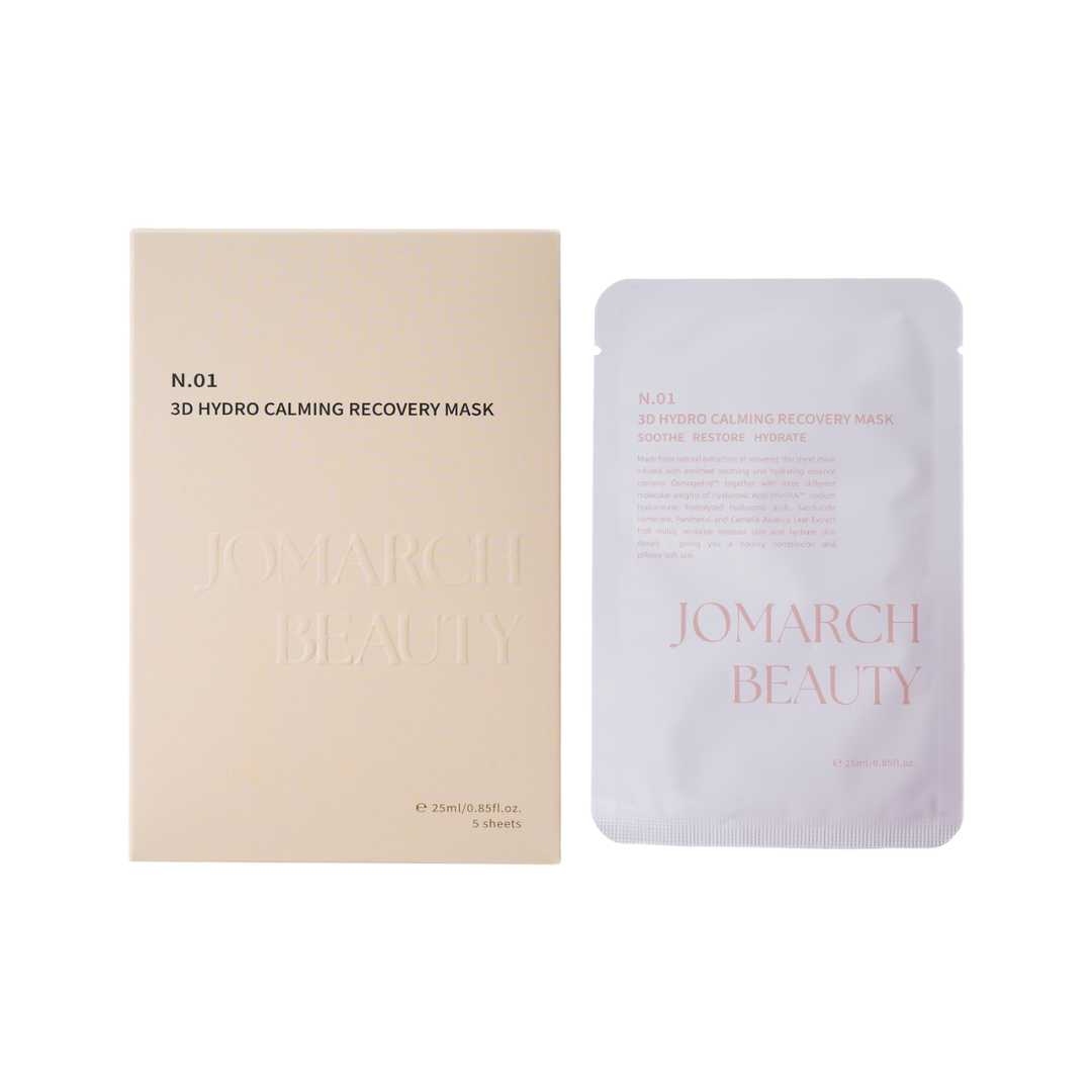 3D強效退紅舒緩海藻精萃面膜(1盒5片)