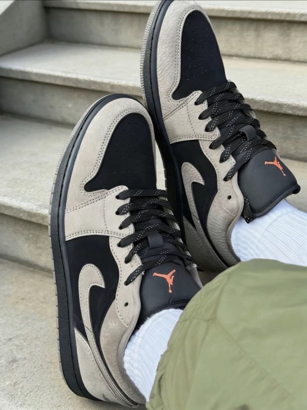 【Luxury】超殺優惠 男鞋 NIKE AIR JORDAN 1 LOW SE 摩卡棕黑 拼接 緩震 低筒 AJ1 休閒鞋IB7109-005 AJ1OG