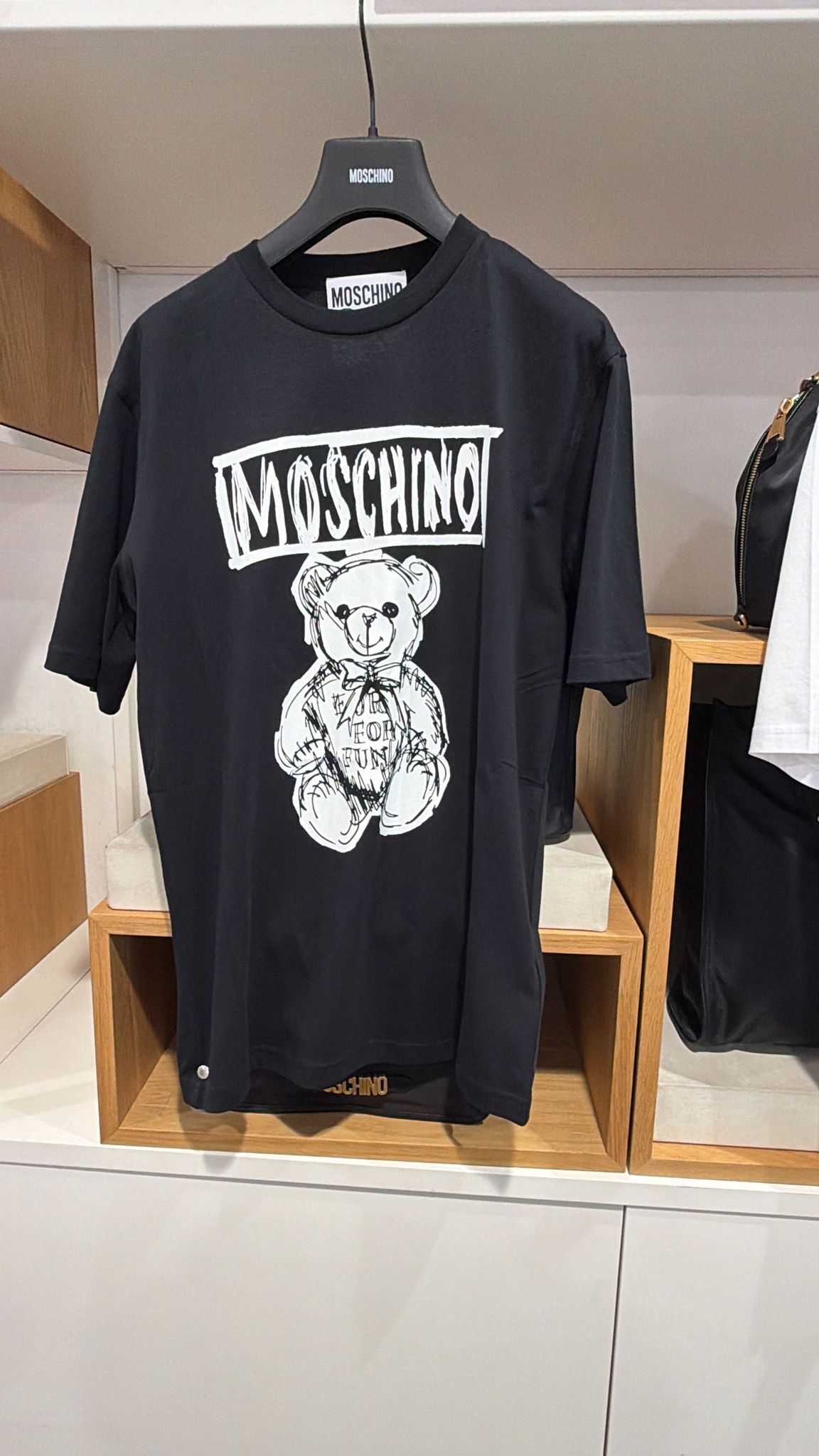 【預訂】AE013012 Moschino 大熊仔短袖T恤