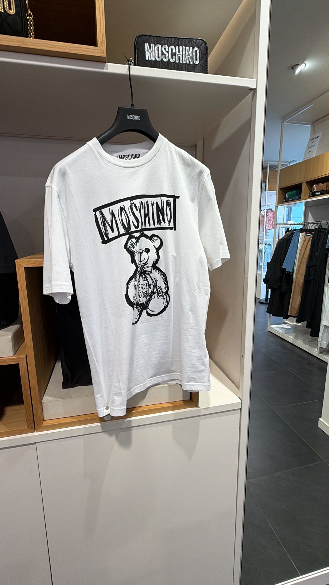 【預訂】AE013012 Moschino 大熊仔短袖T恤