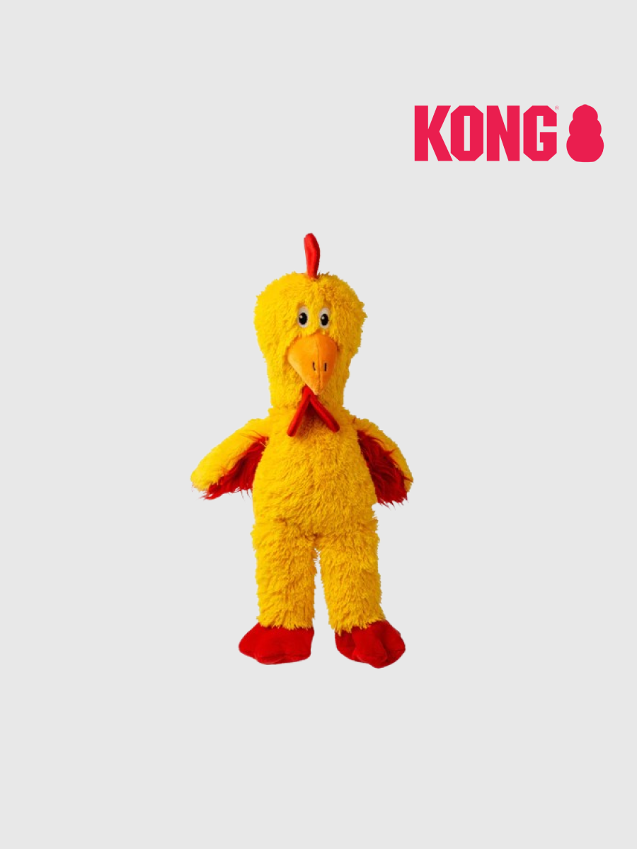 【KONG】毛絨繩結小雞