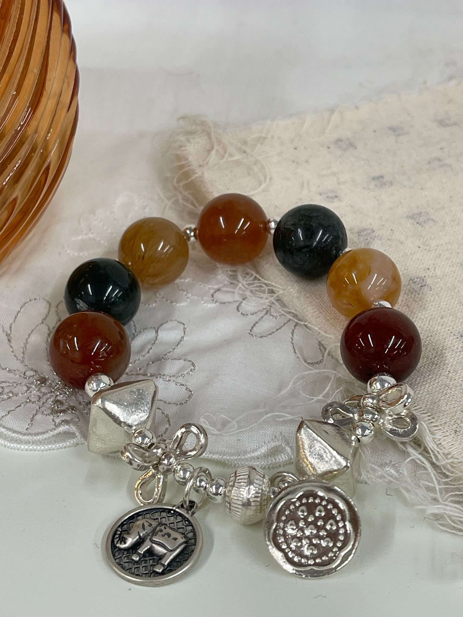 Sl13087/925珍寶珠手鏈