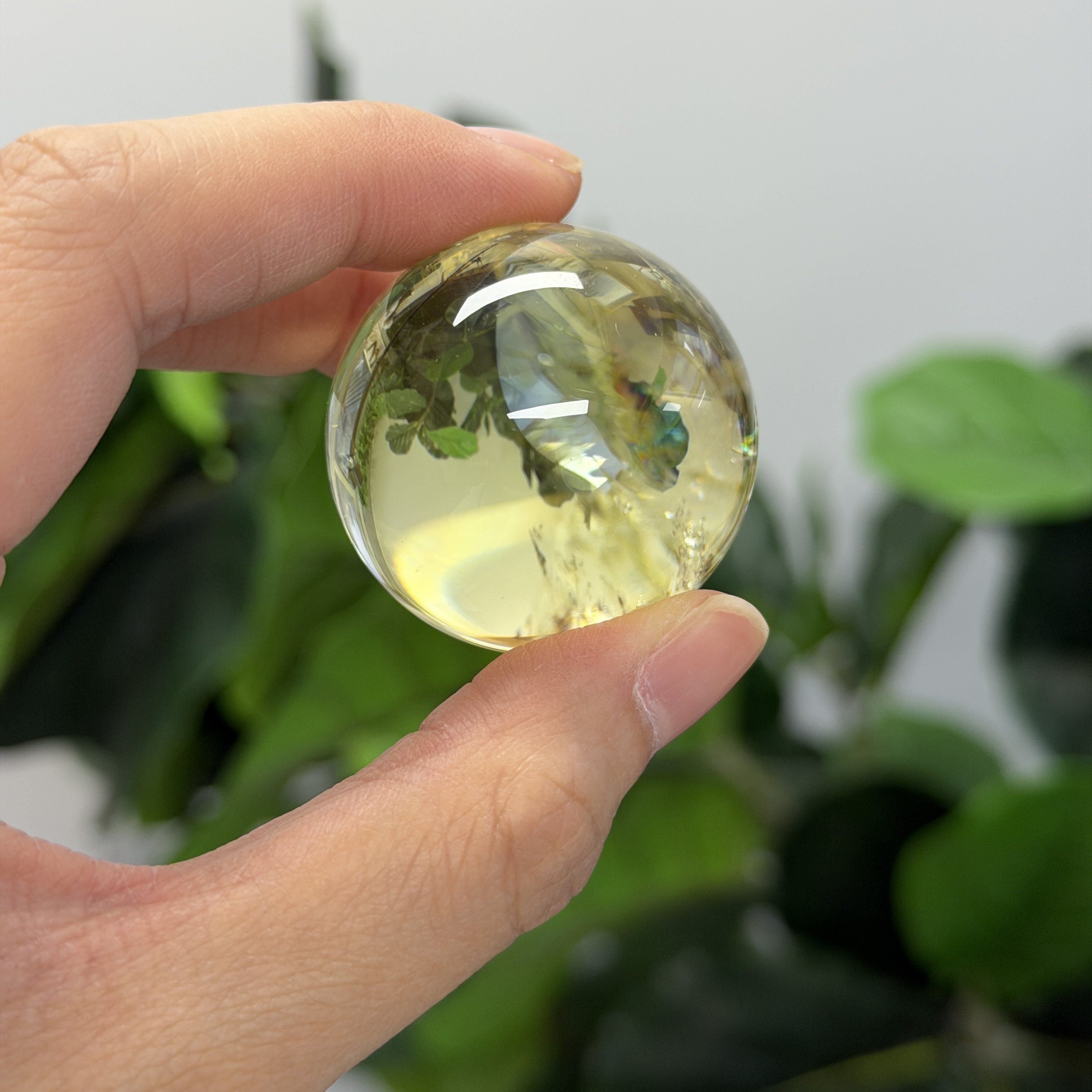 黃水晶球 3.8cm C1809