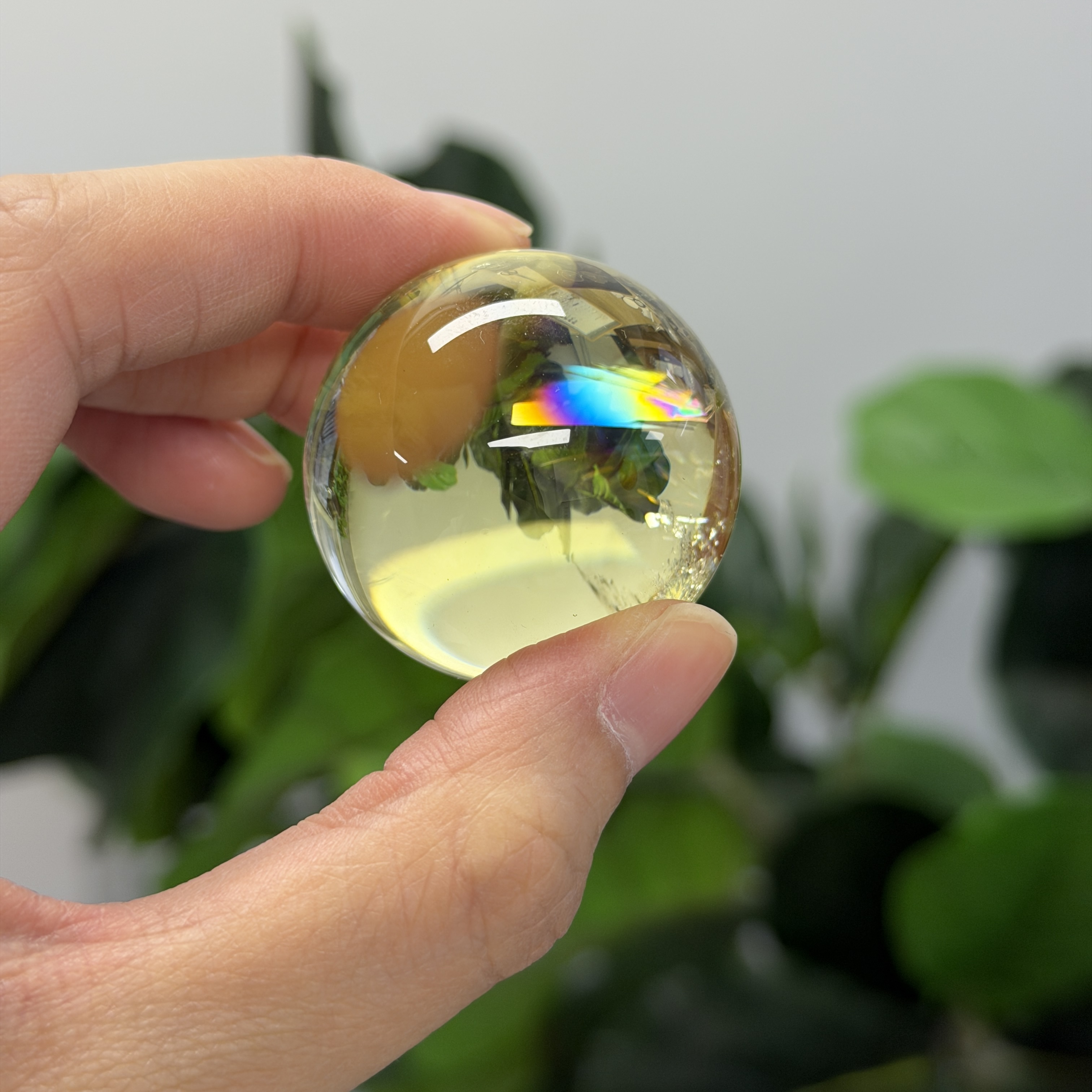 黃水晶球 3.8cm C1809
