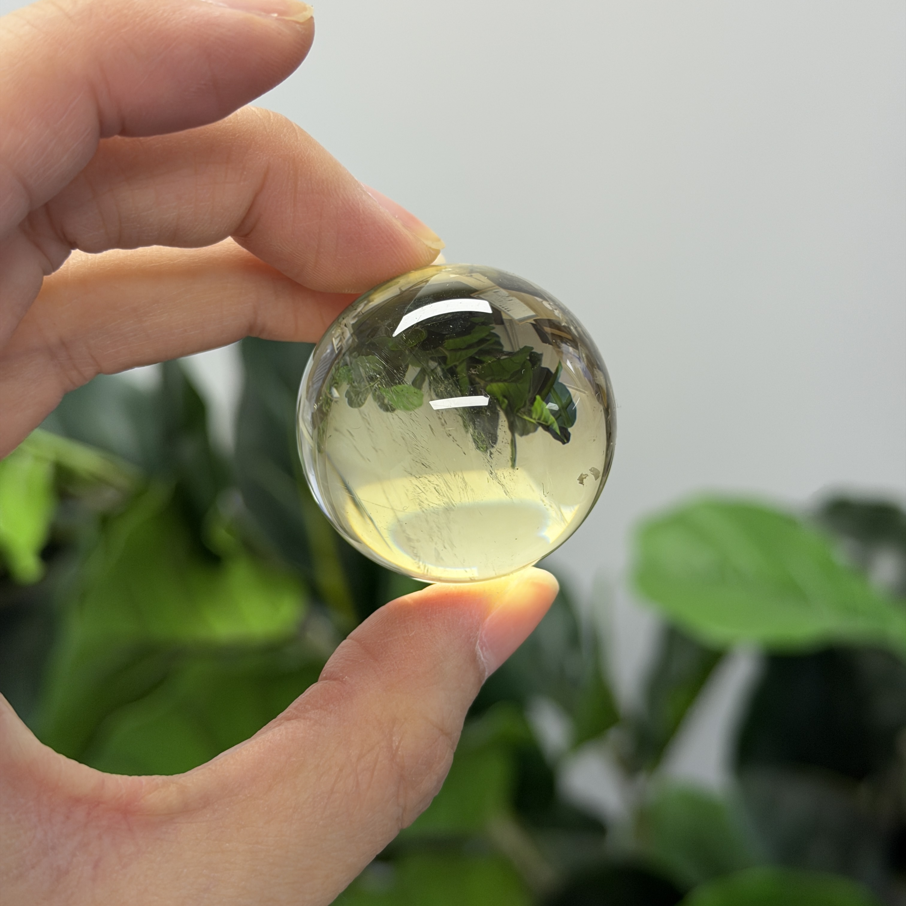黃水晶球 3.6cm C1810