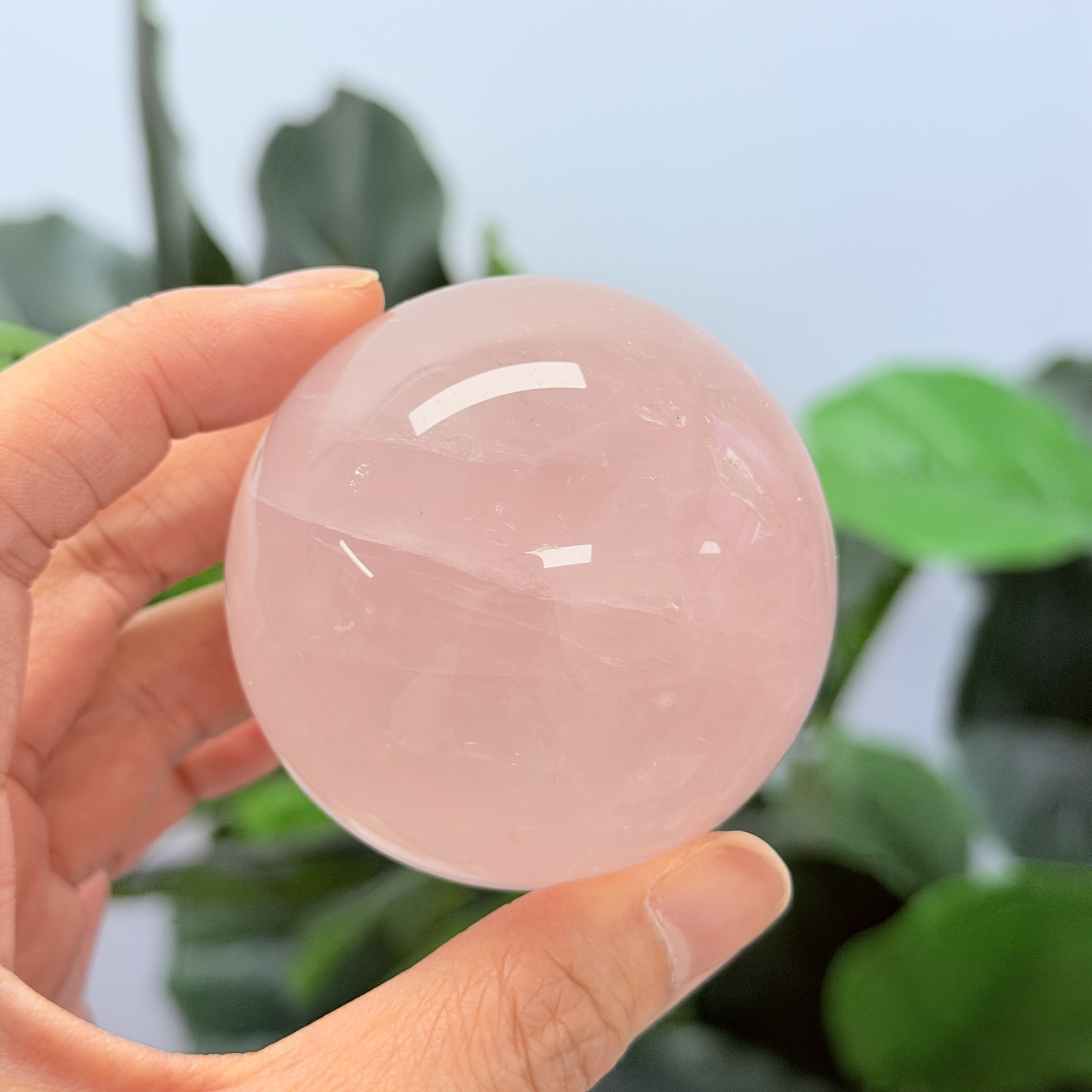 高級數粉晶球 6cm MP1716