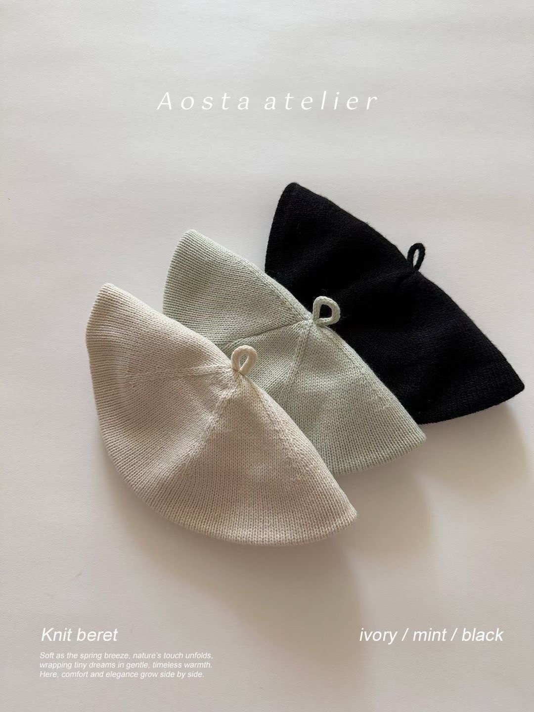 Aosta Knit Beret