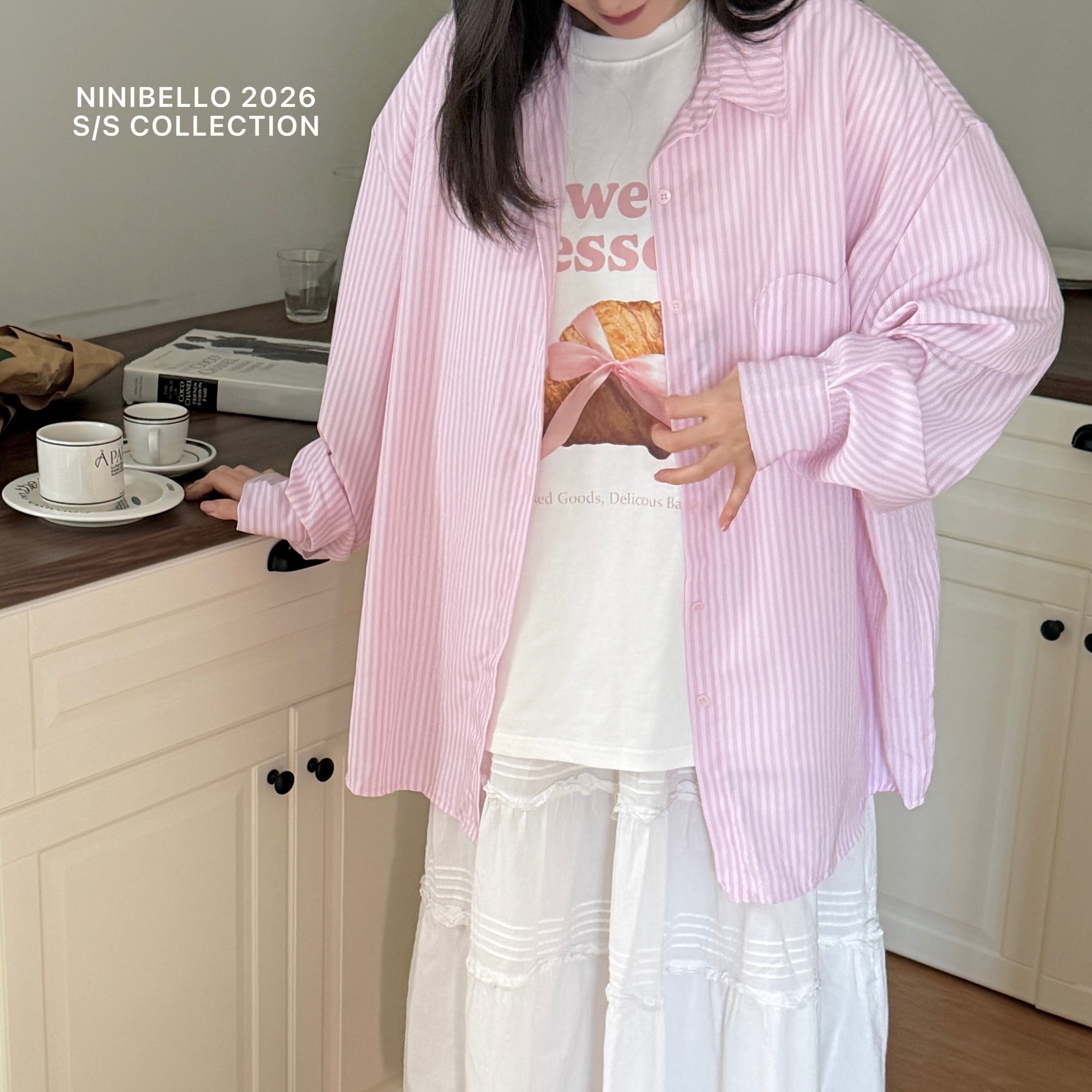 【大人款】心型口袋親子襯衫 2色