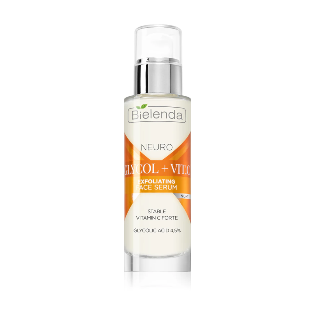 Bielenda Neuro Glycol + Vitamin C Exfoliating Face Serum 30ml