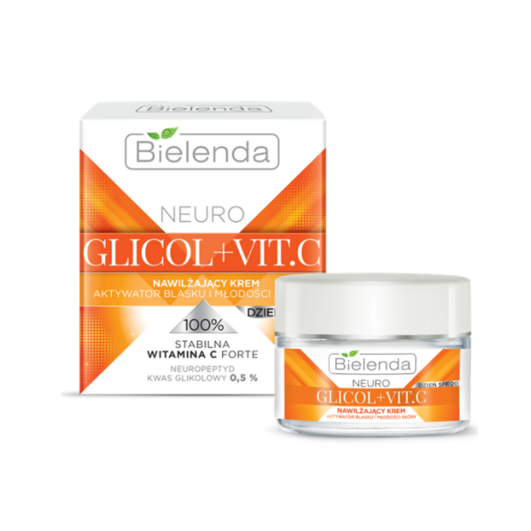 Bielenda Neuro 神經肽甘醇酸維他命C美白去角質晚霜 50ml