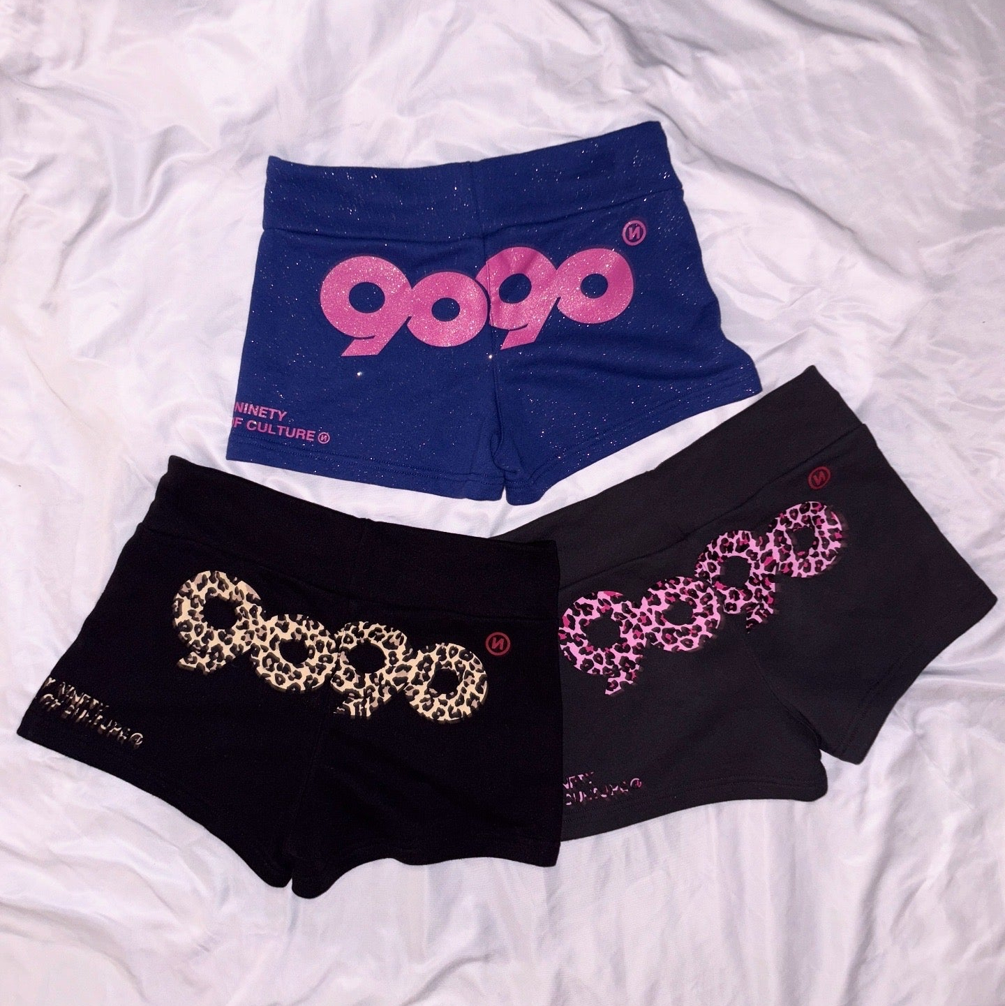 90 Logo Girl Micro Shorts