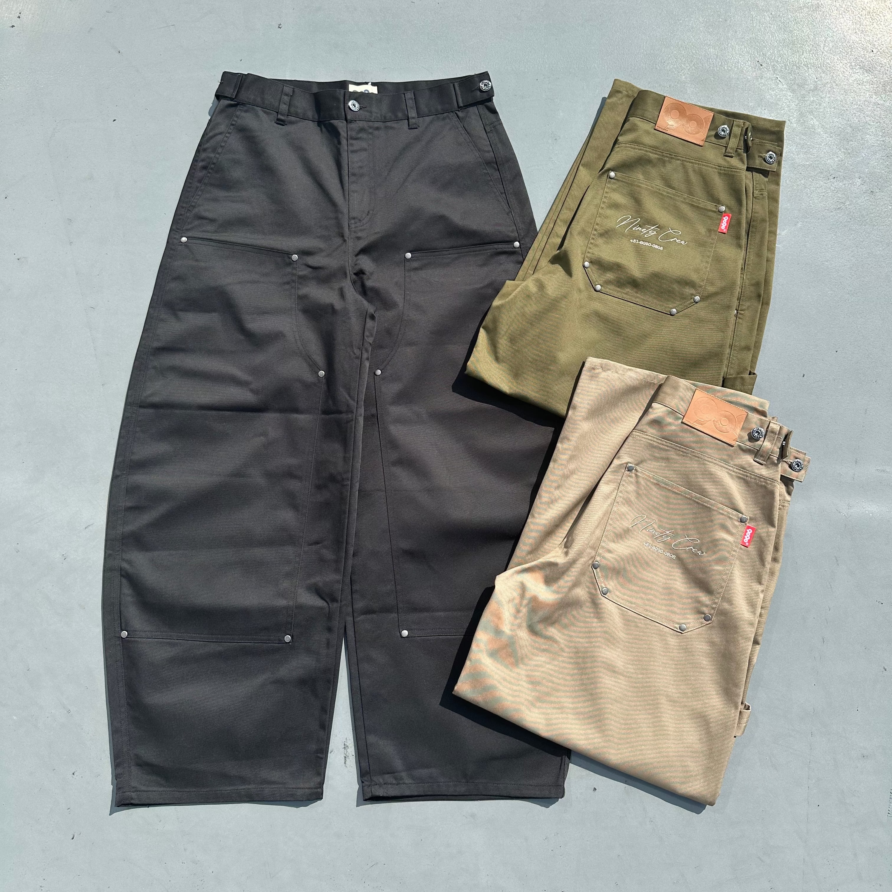 Double Knee Chino Ballon Pants