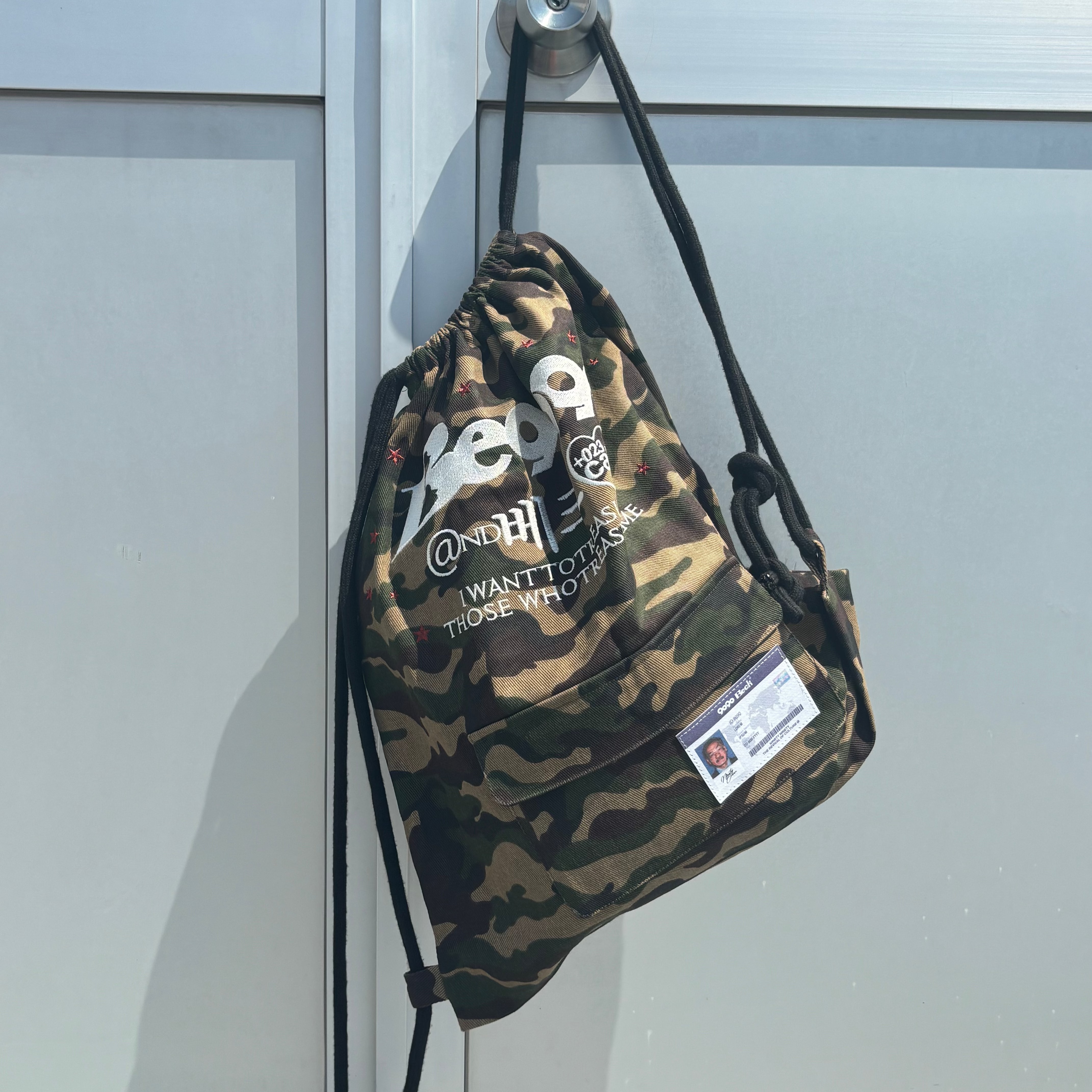 Beck × 9090 Camo Knapsack