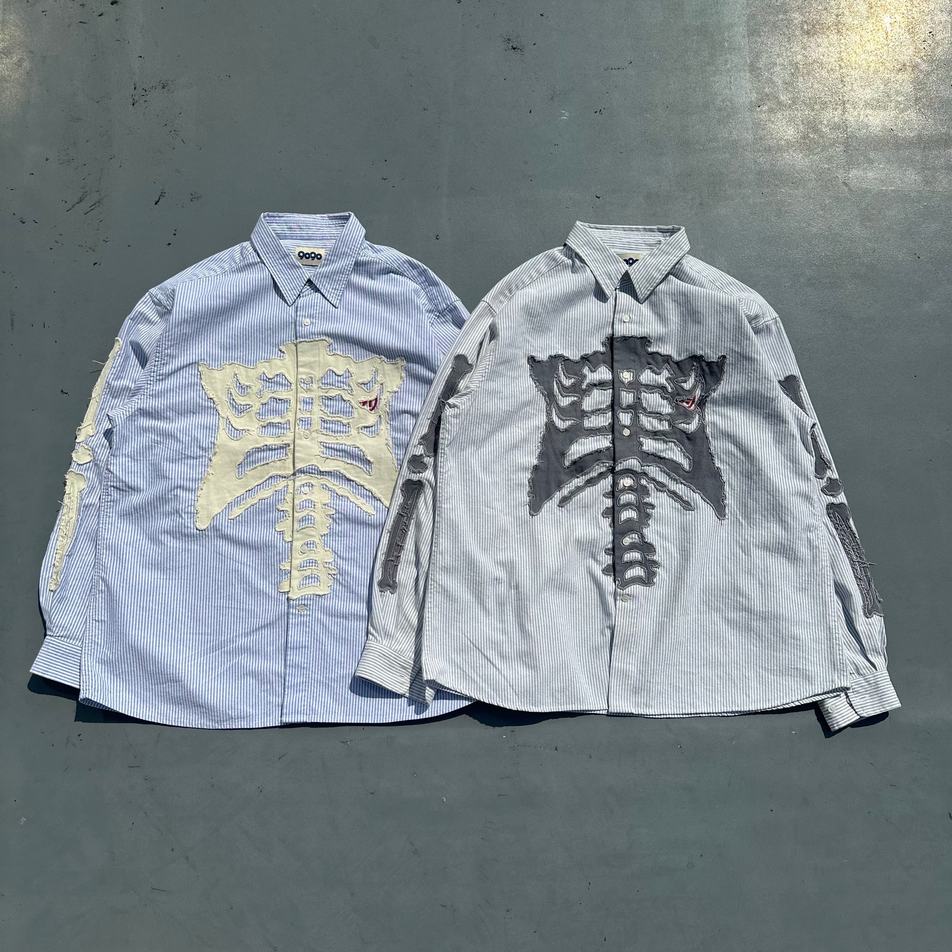 Bone Stripe Shirts