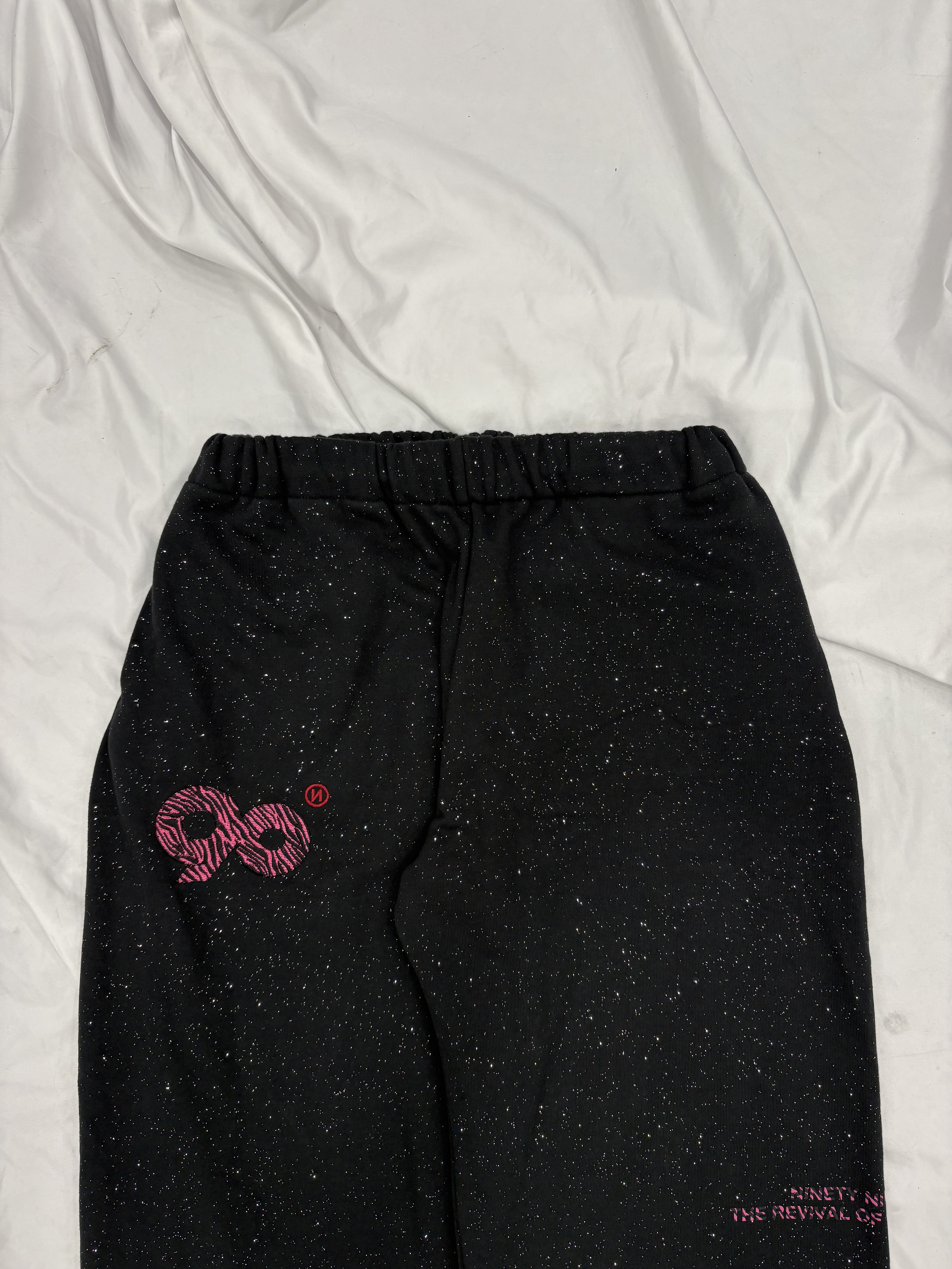 90 Logo Glitter Sweat Pants