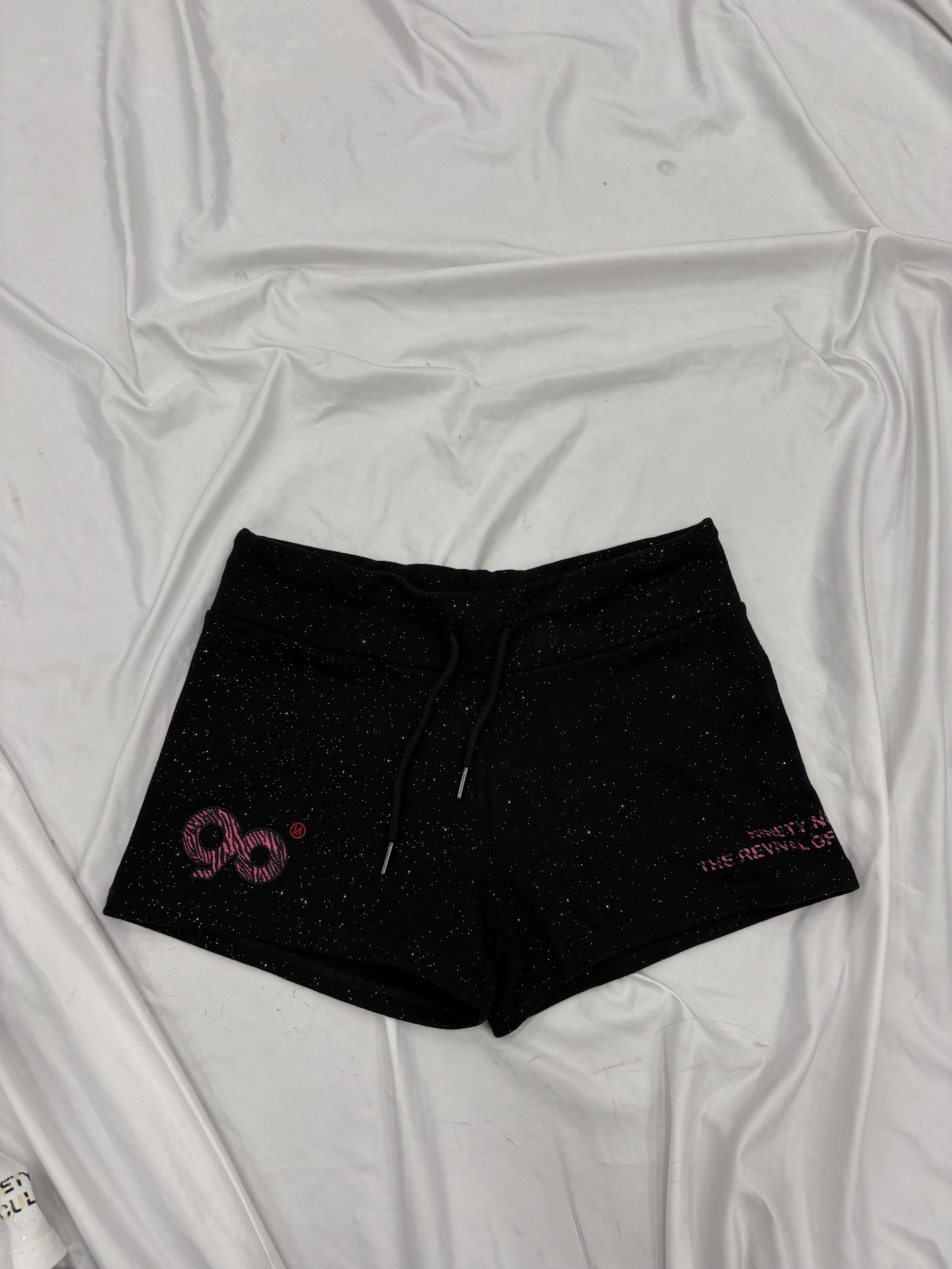 90 Logo Glitter Micro Shorts
