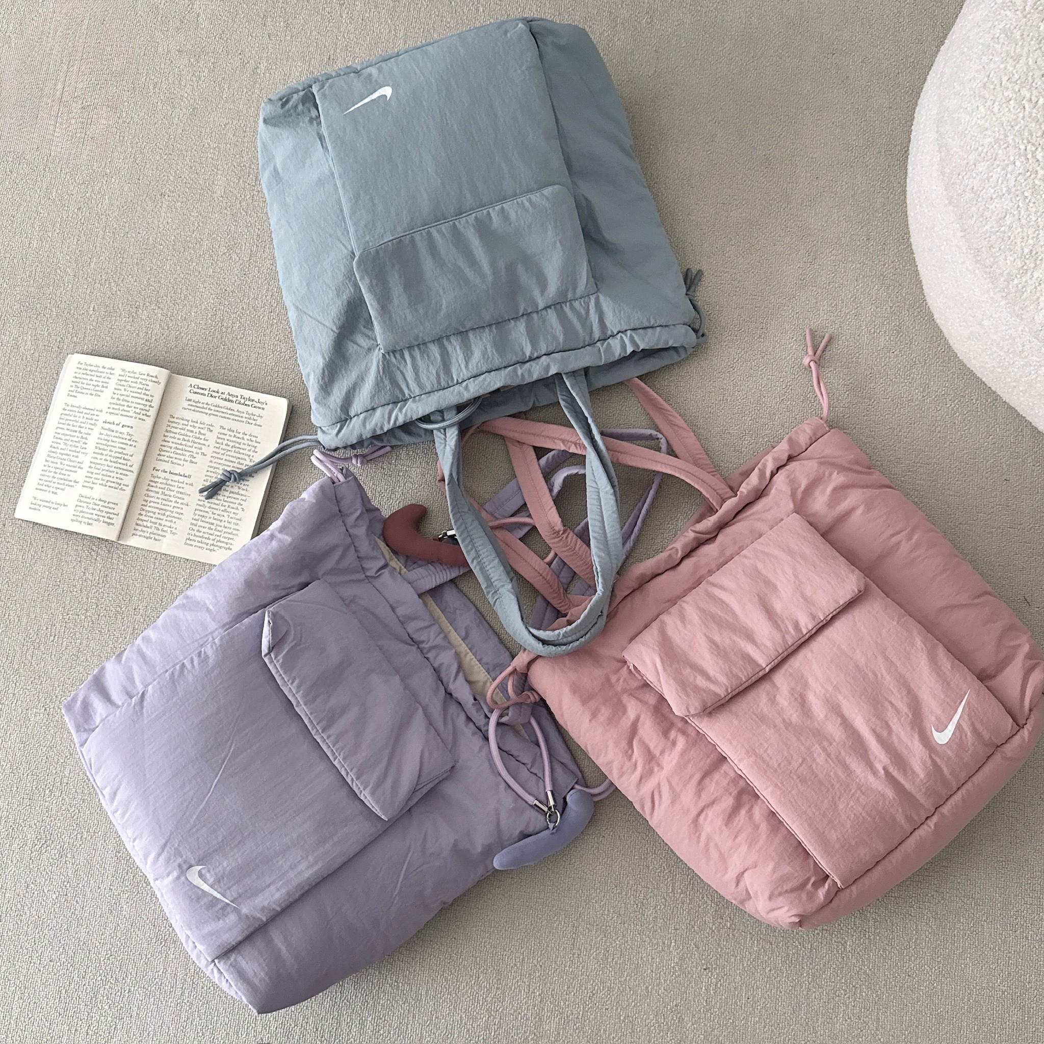 （現貨）NIKE 雲朵 瑜珈包 手提袋 BG043