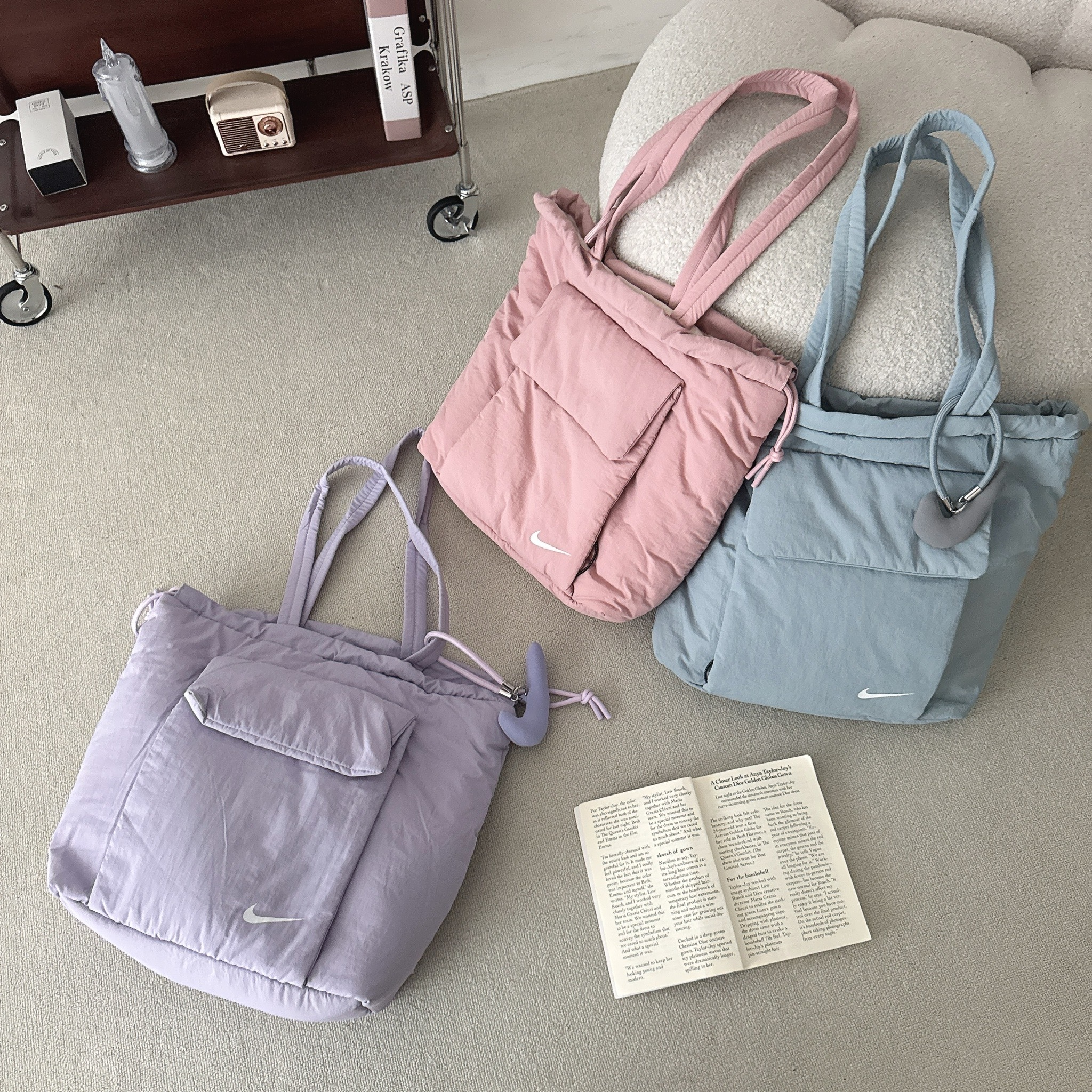 （現貨）NIKE 雲朵 瑜珈包 手提袋 BG043