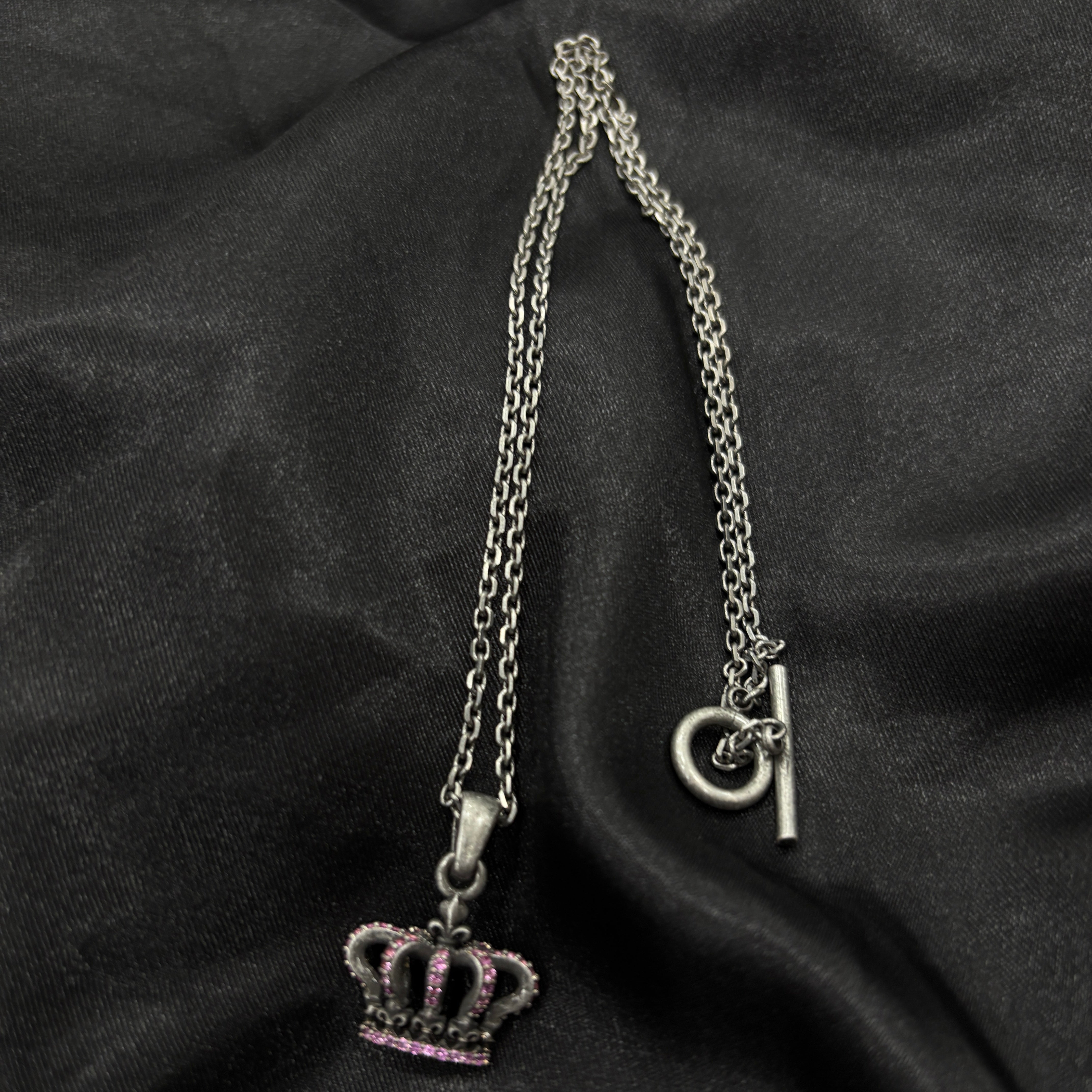 Tiara Logo Vintage Necklace