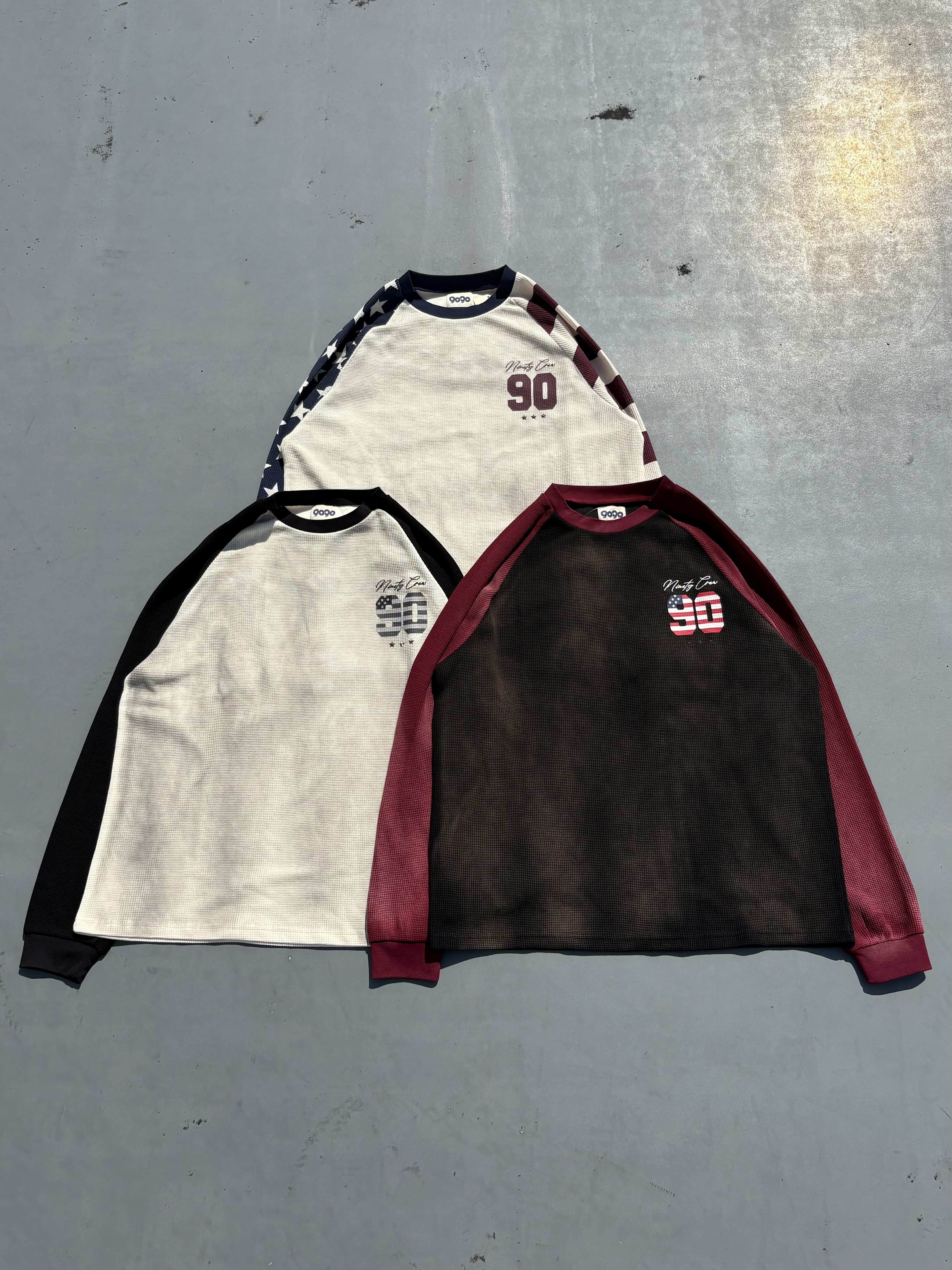 American Numbering Thermal L/S Tee