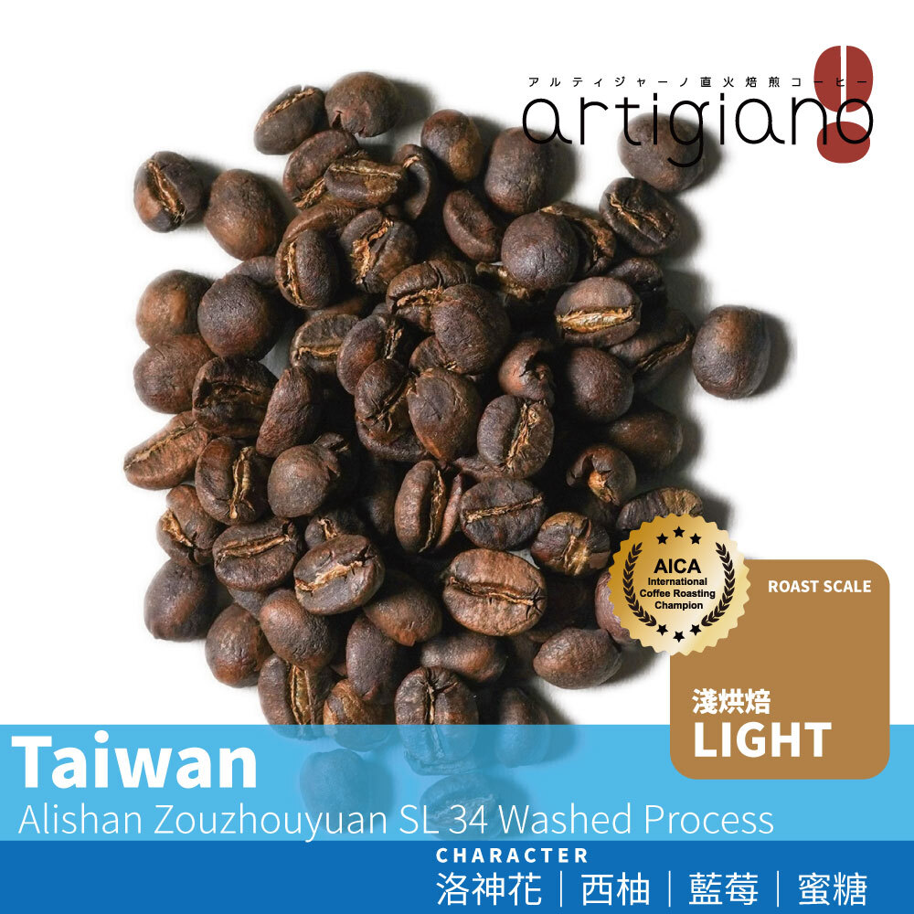 台灣 阿里山 鄒築園SL 34 水洗處理法